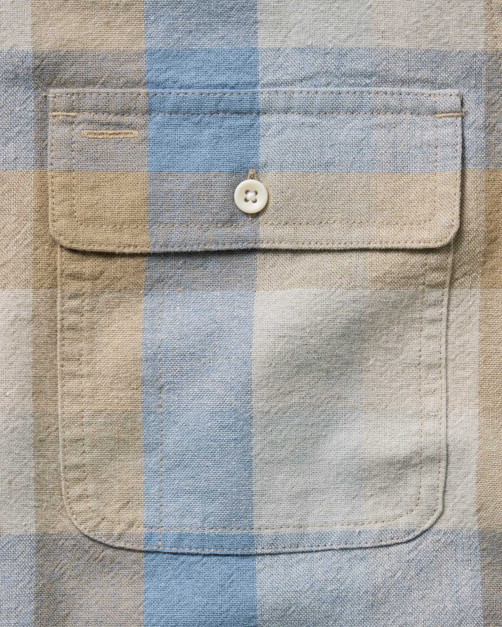 The Craftsman Shirt in Blue Sky Check - Image 5