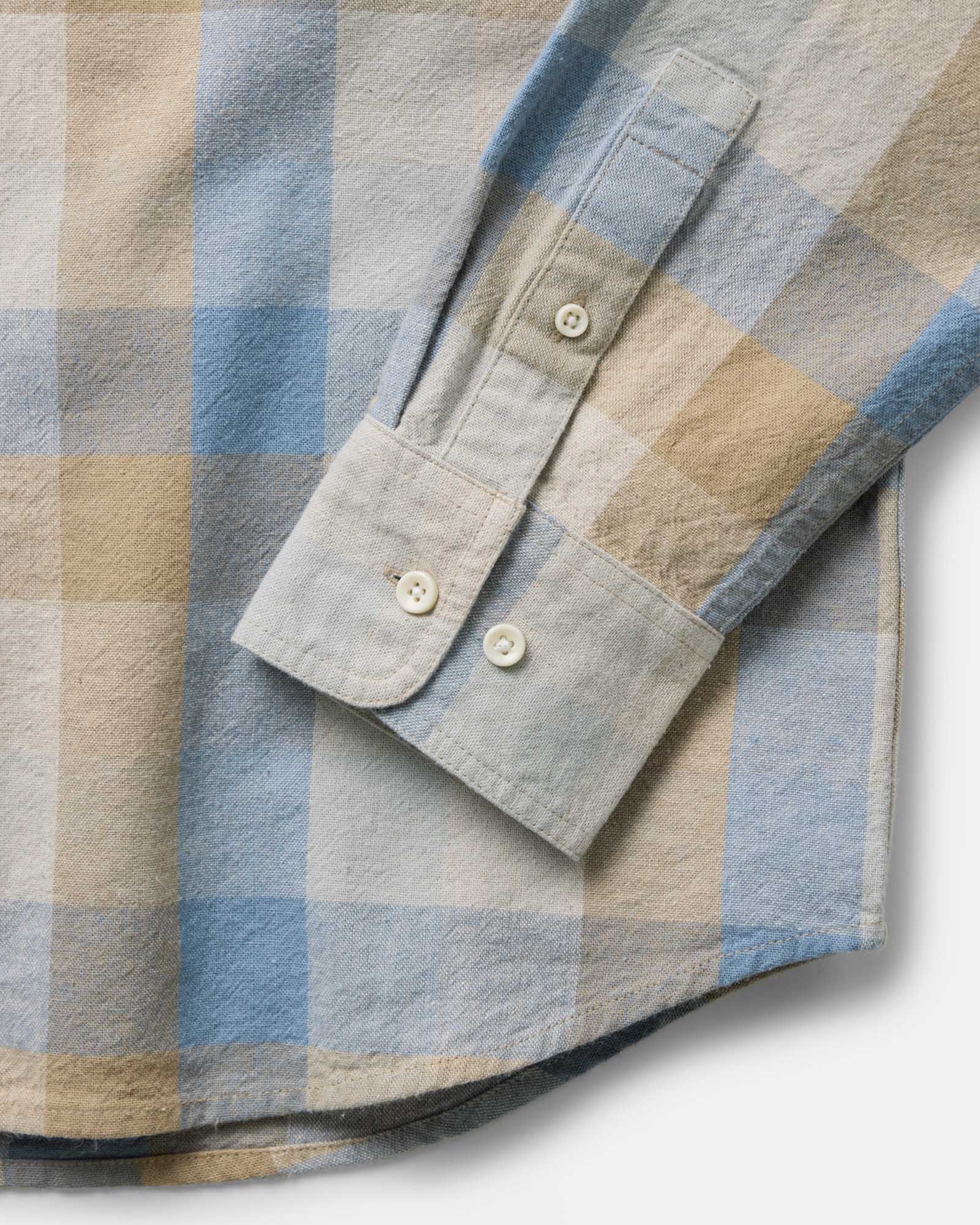 The Craftsman Shirt in Blue Sky Check - Image 6