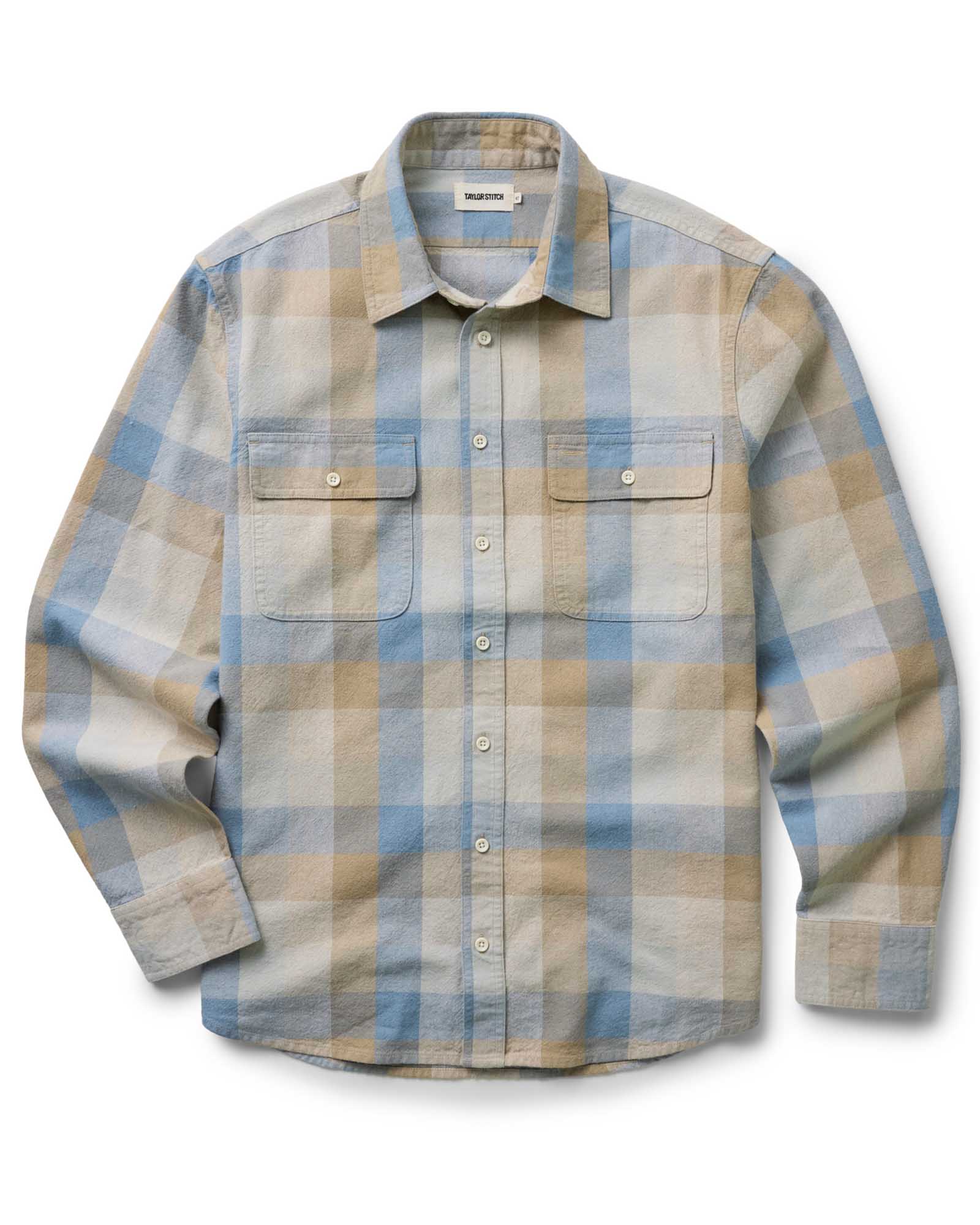 The Craftsman Shirt in Blue Sky Check - Image 8
