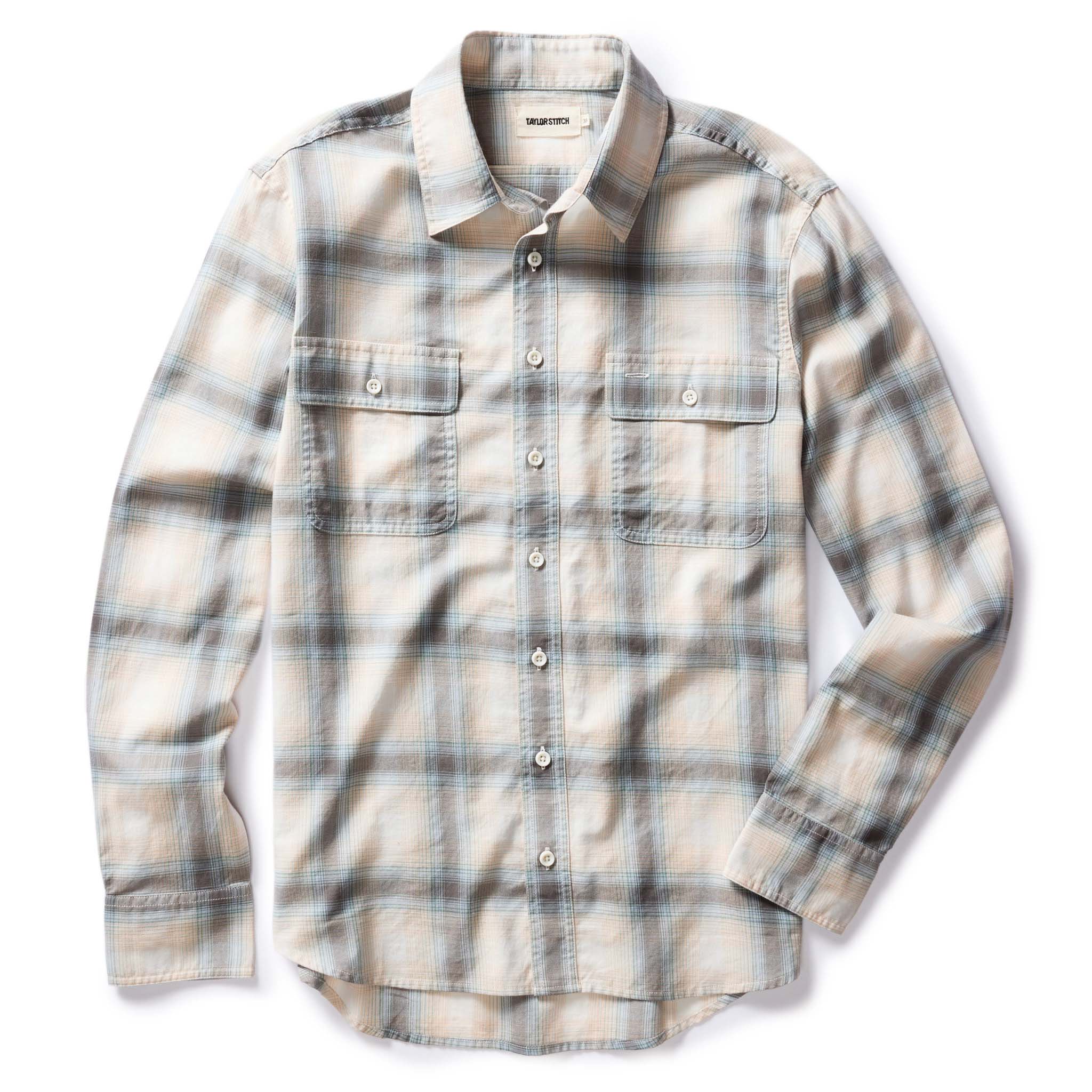 The Craftsman Shirt in Sky Shadow Plaid - Image 6