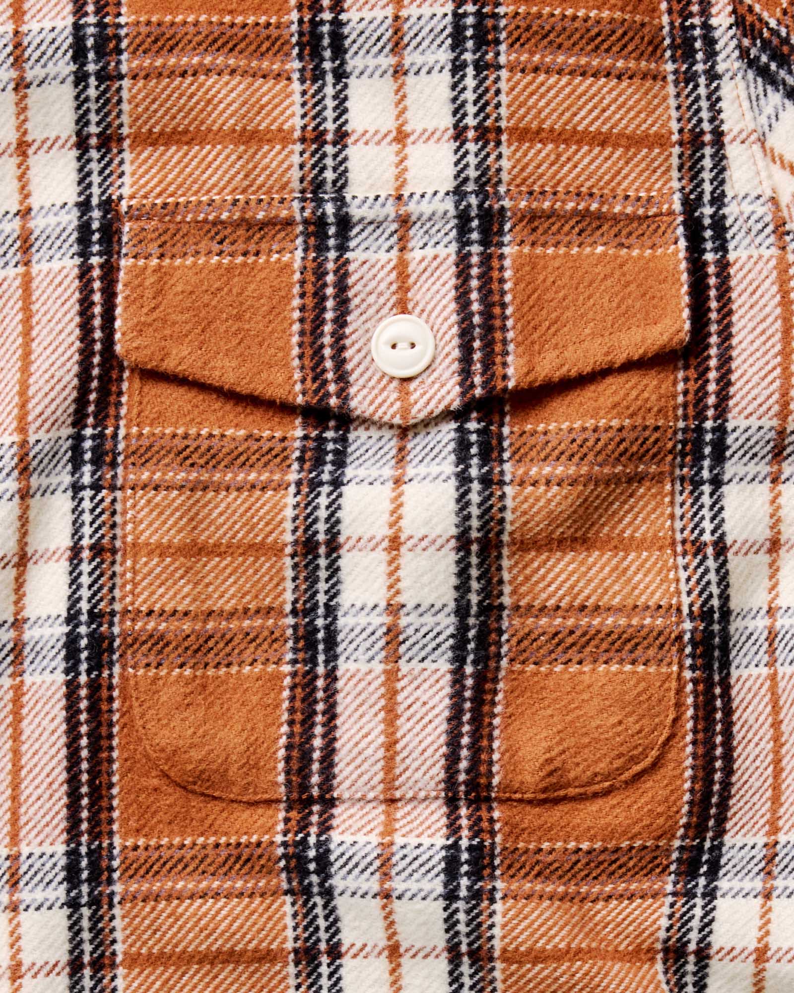 The Crater Shirt in Brick Plaid - Image 6