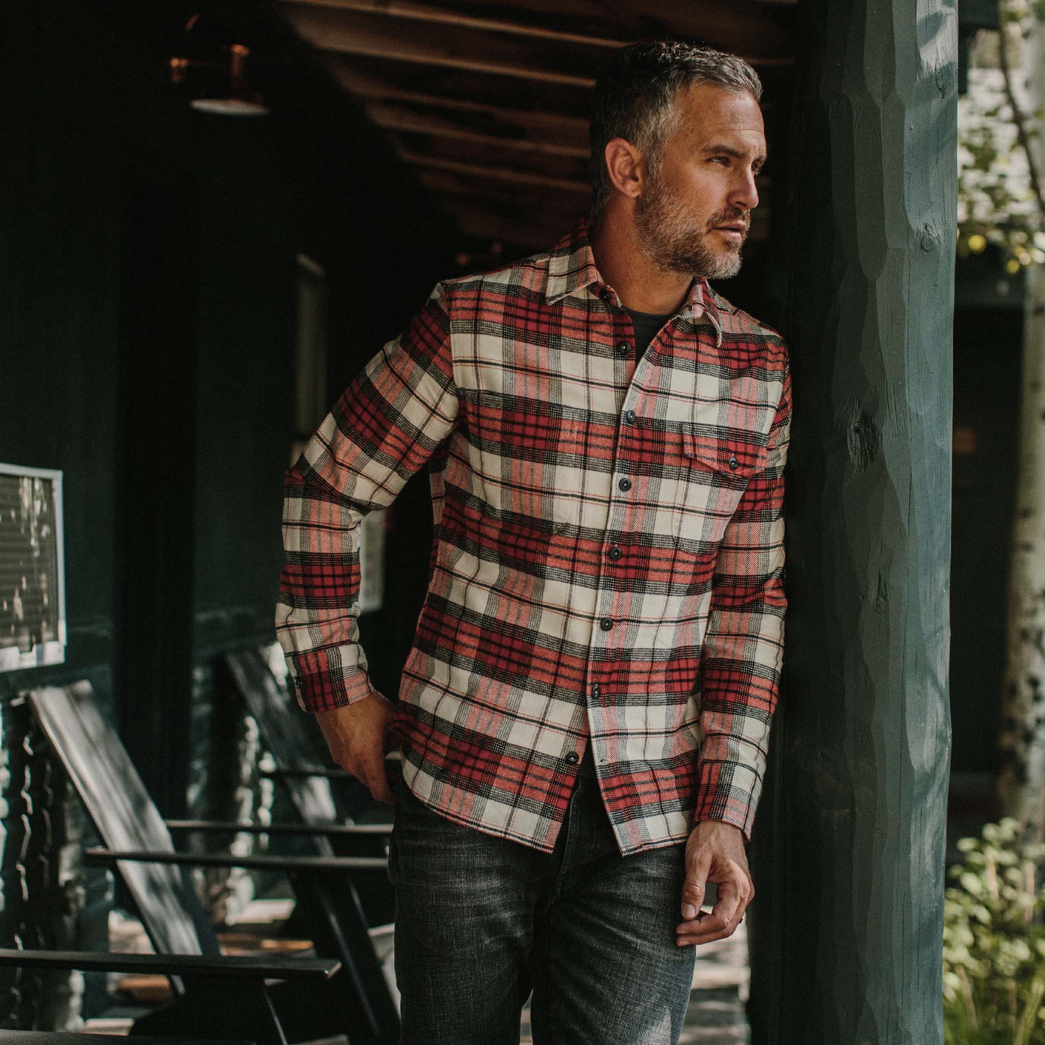 The Crater Shirt in Engine Plaid - Image 2