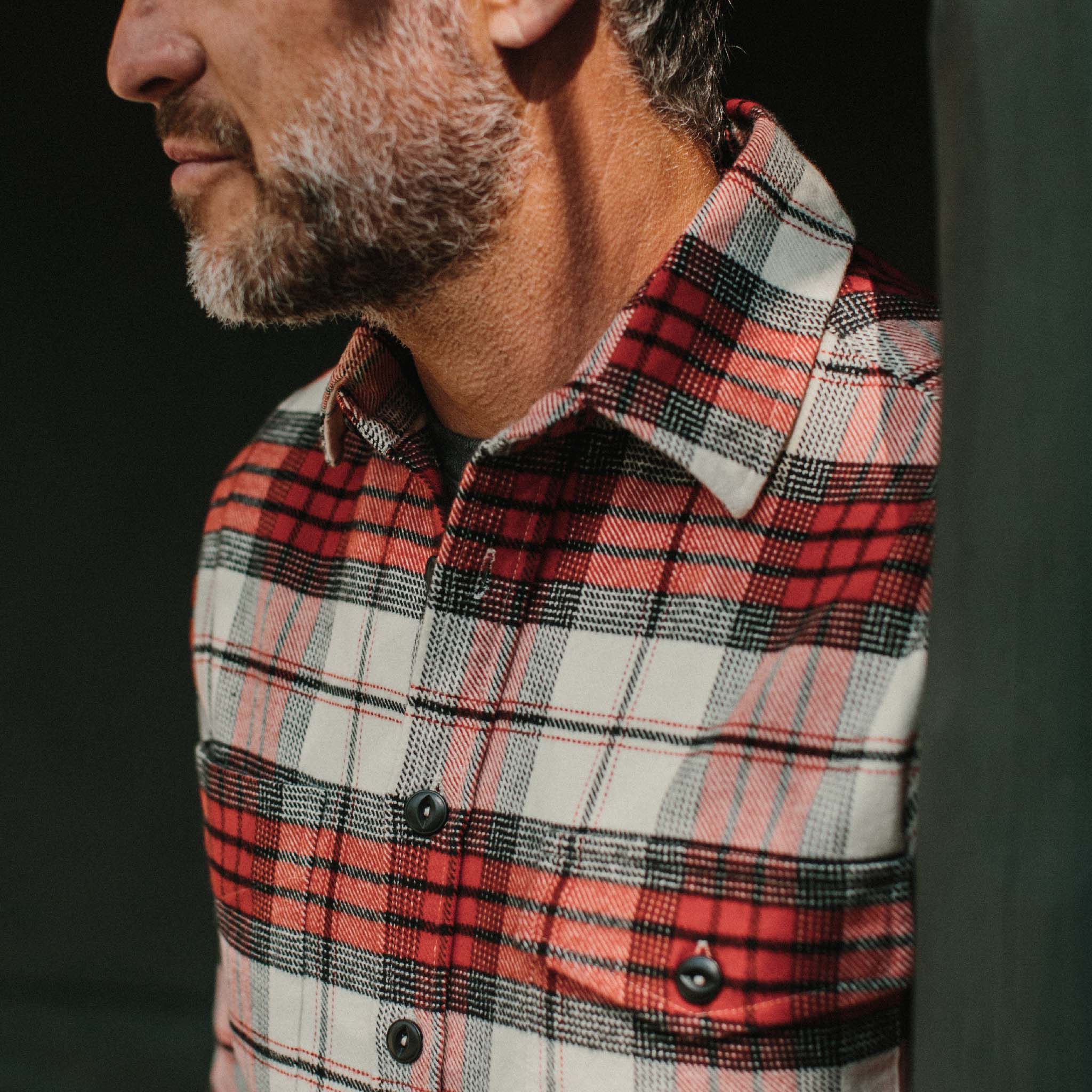 The Crater Shirt in Engine Plaid - Image 3