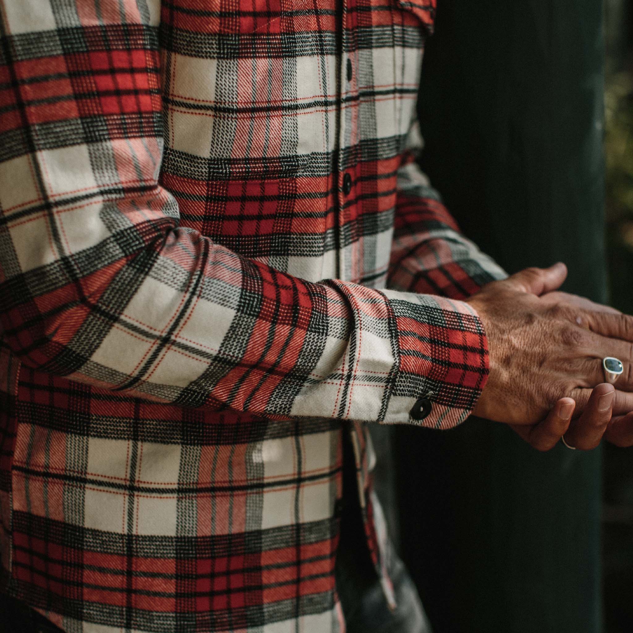 The Crater Shirt in Engine Plaid - Image 4