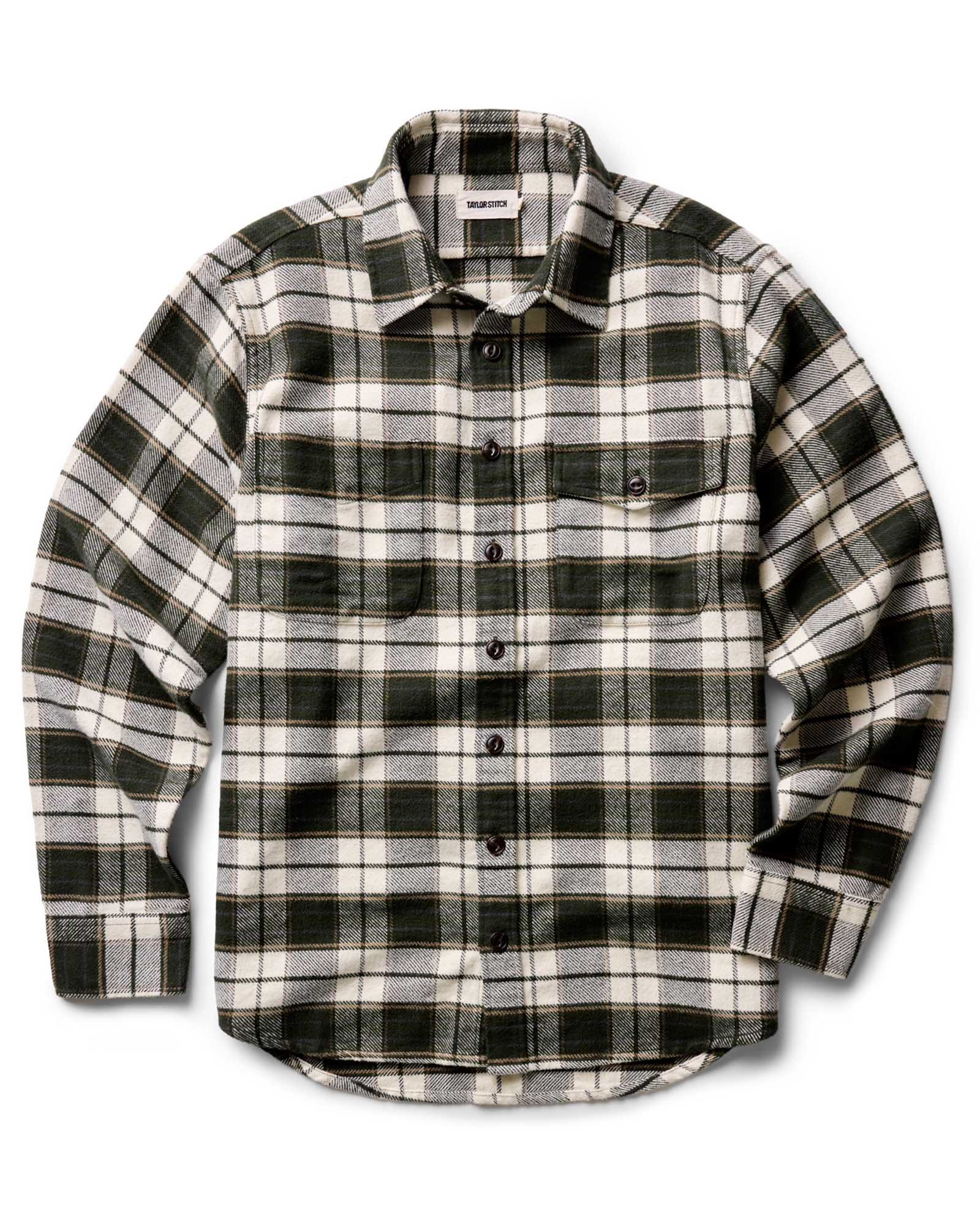 The Crater Shirt in Forest Plaid - Image 10