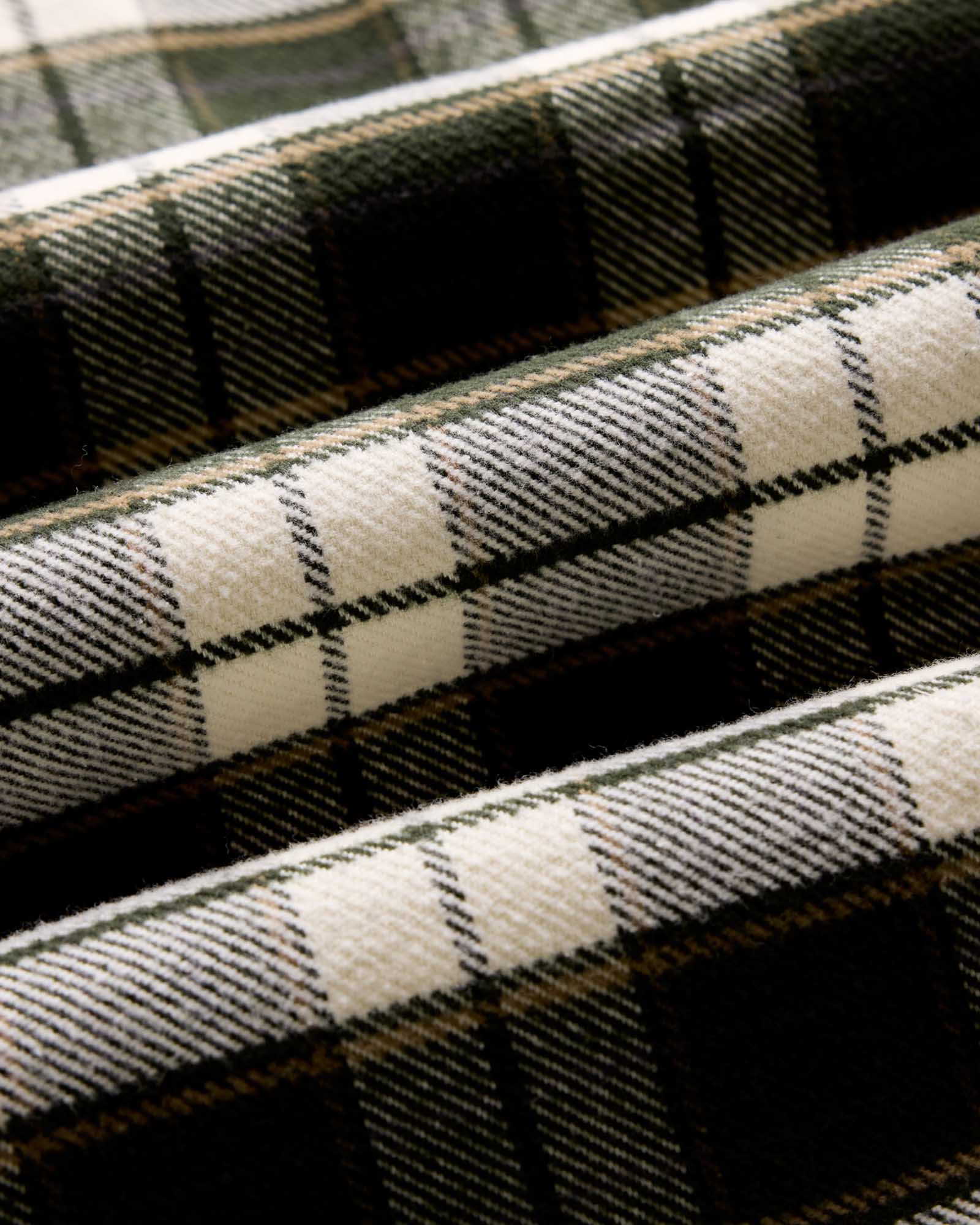 The Crater Shirt in Forest Plaid - Image 9