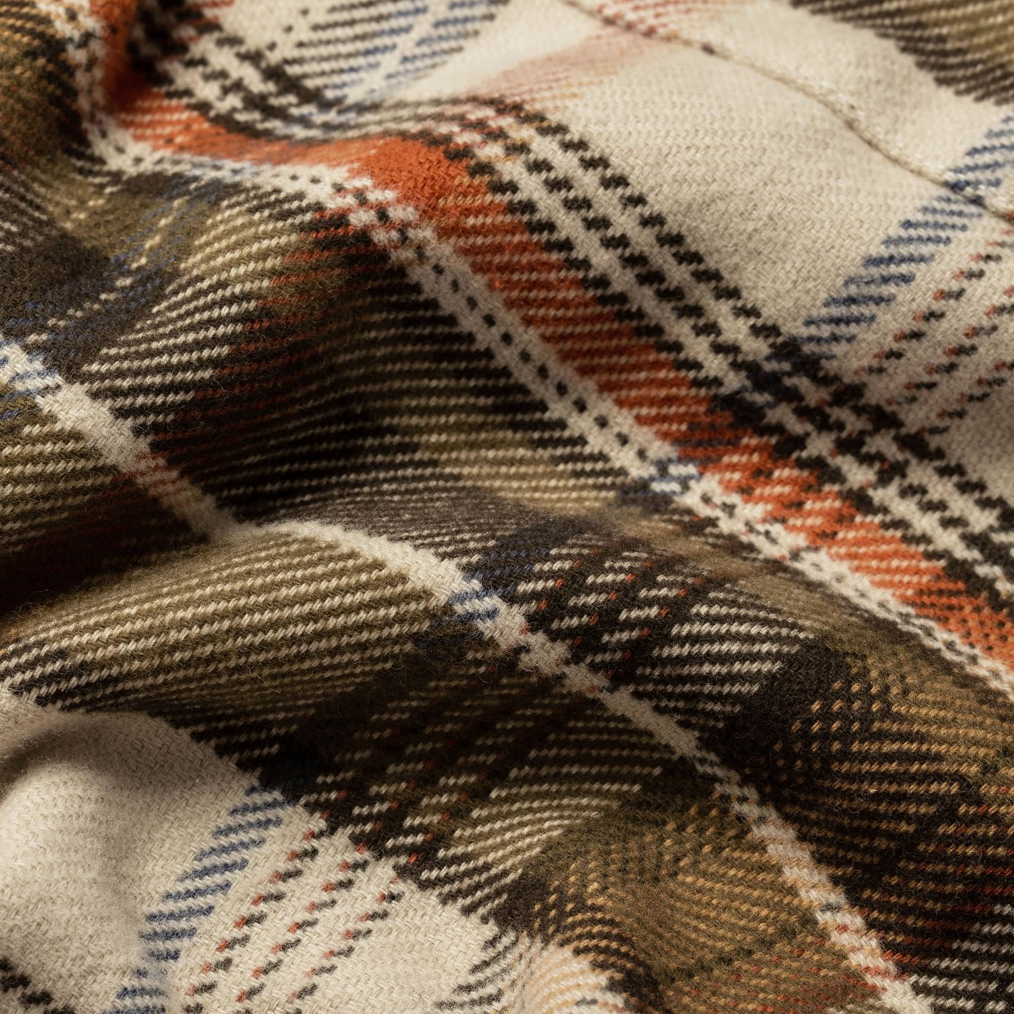 The Crater Shirt in Tan Plaid - Image 8
