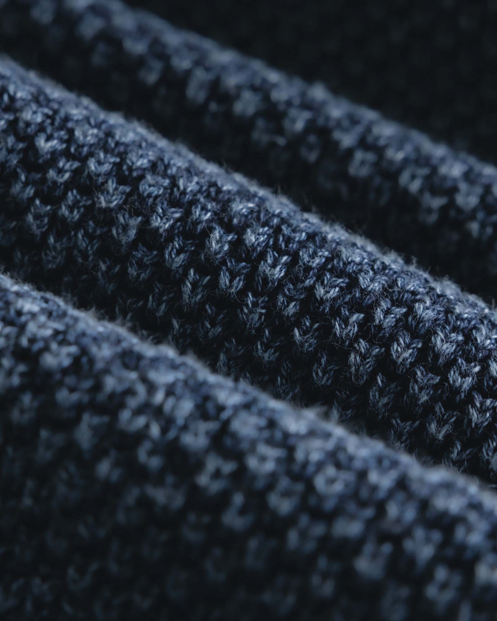 The Crawford Crew Sweater in Washed Indigo - Image 6