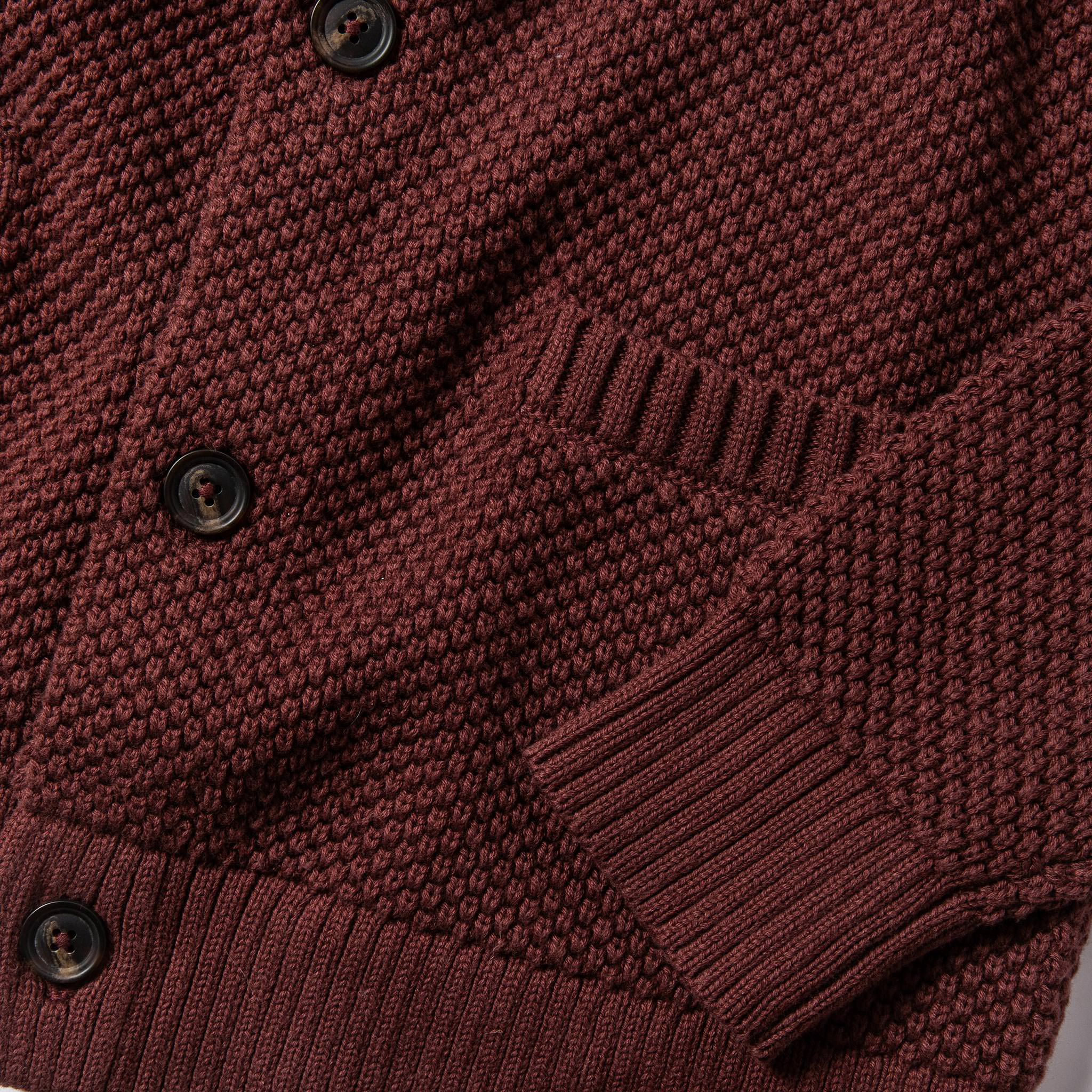 The Crawford Sweater in Burgundy - Image 6