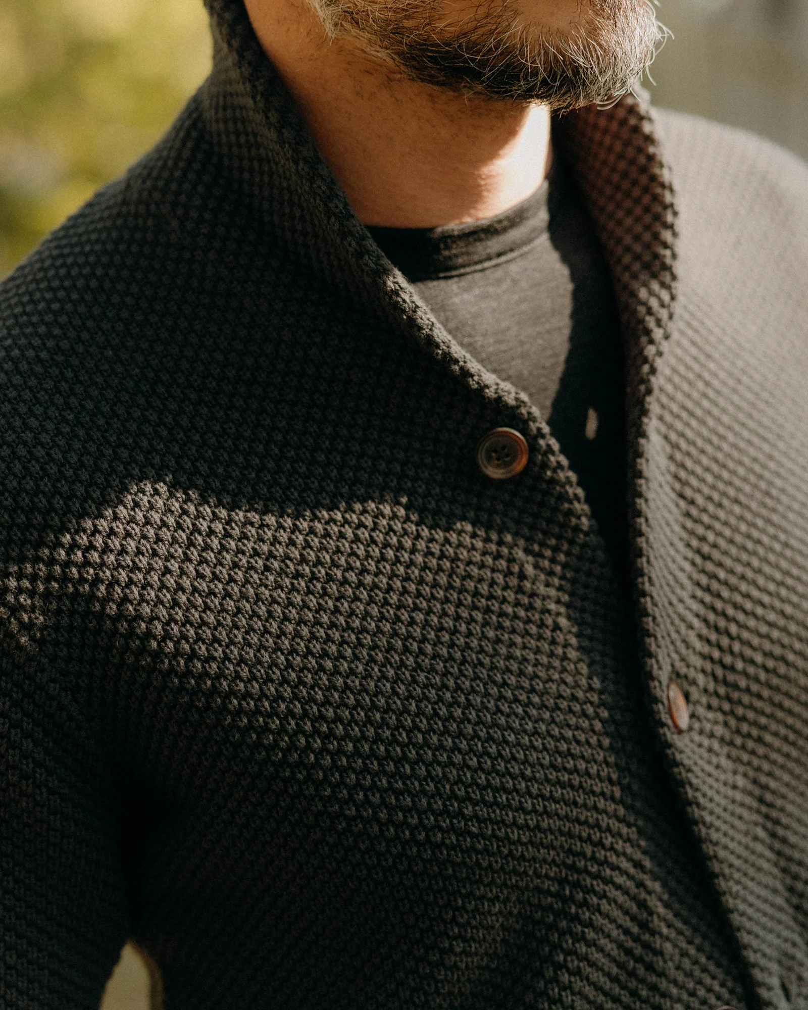 The Crawford Sweater in Charcoal - Image 3