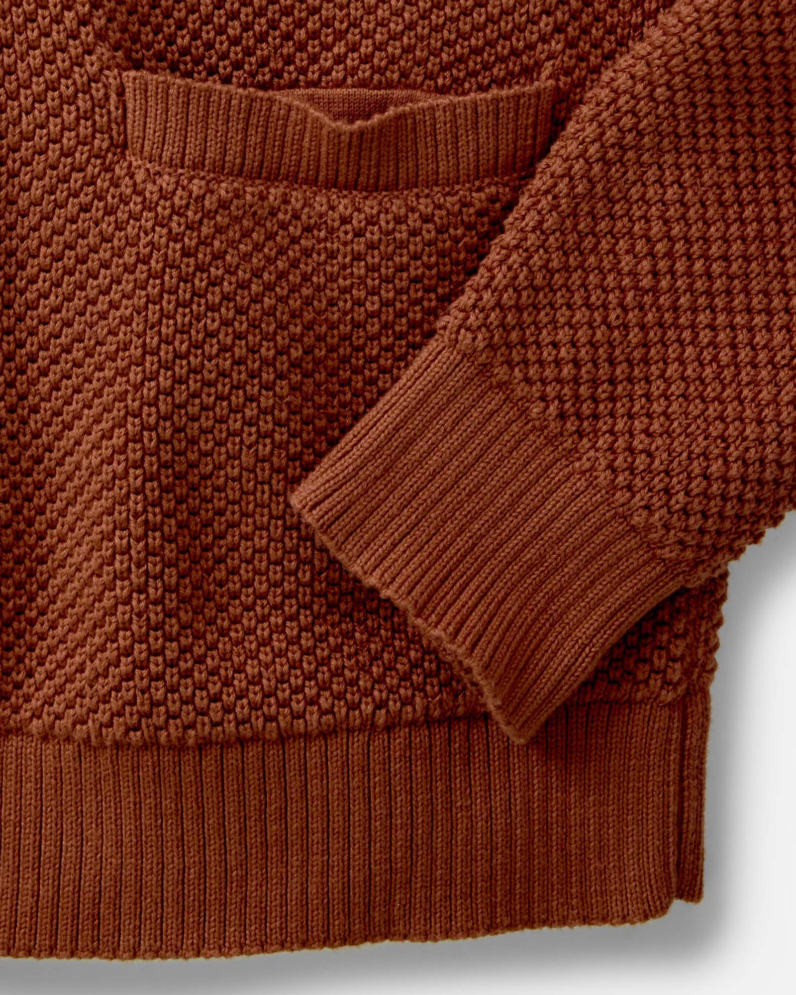 The Crawford Sweater in Rust - Image 5