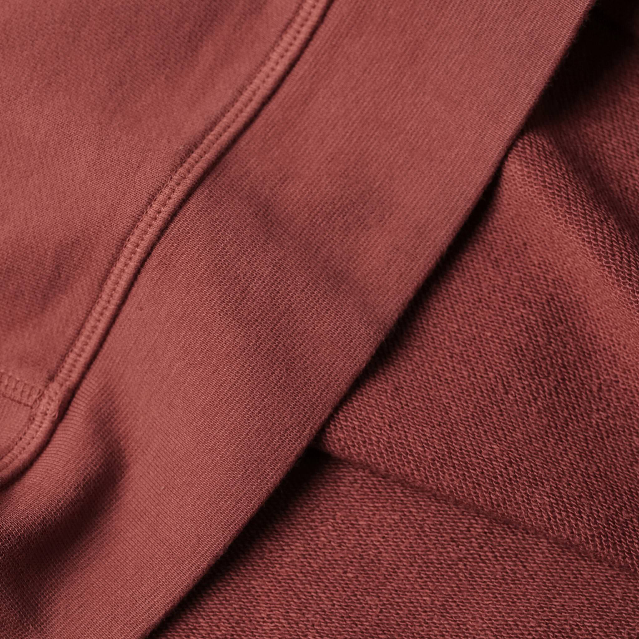 The Crewneck in Brick Red Terry - Image 6