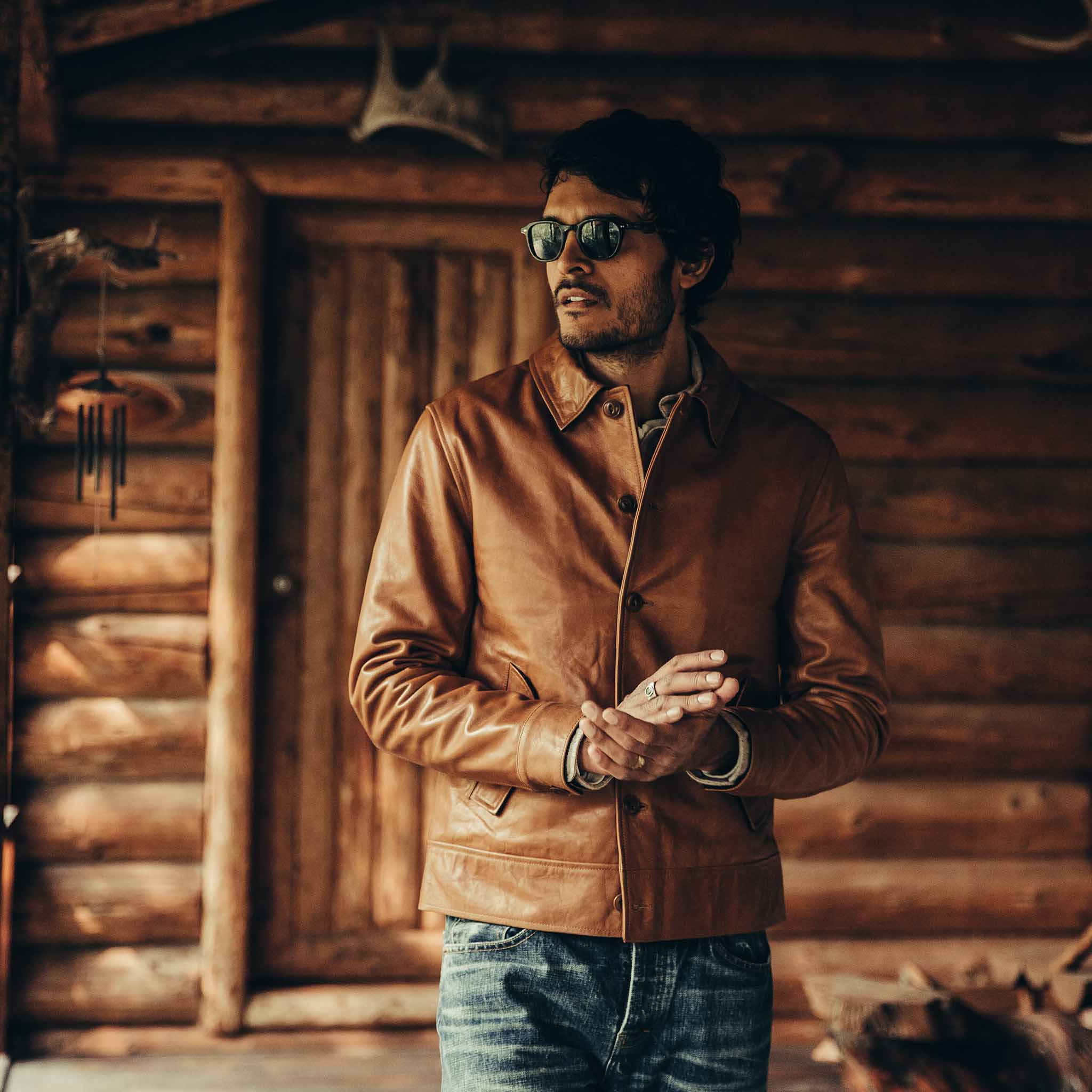 The Cuyama Jacket in Cognac - Image 2