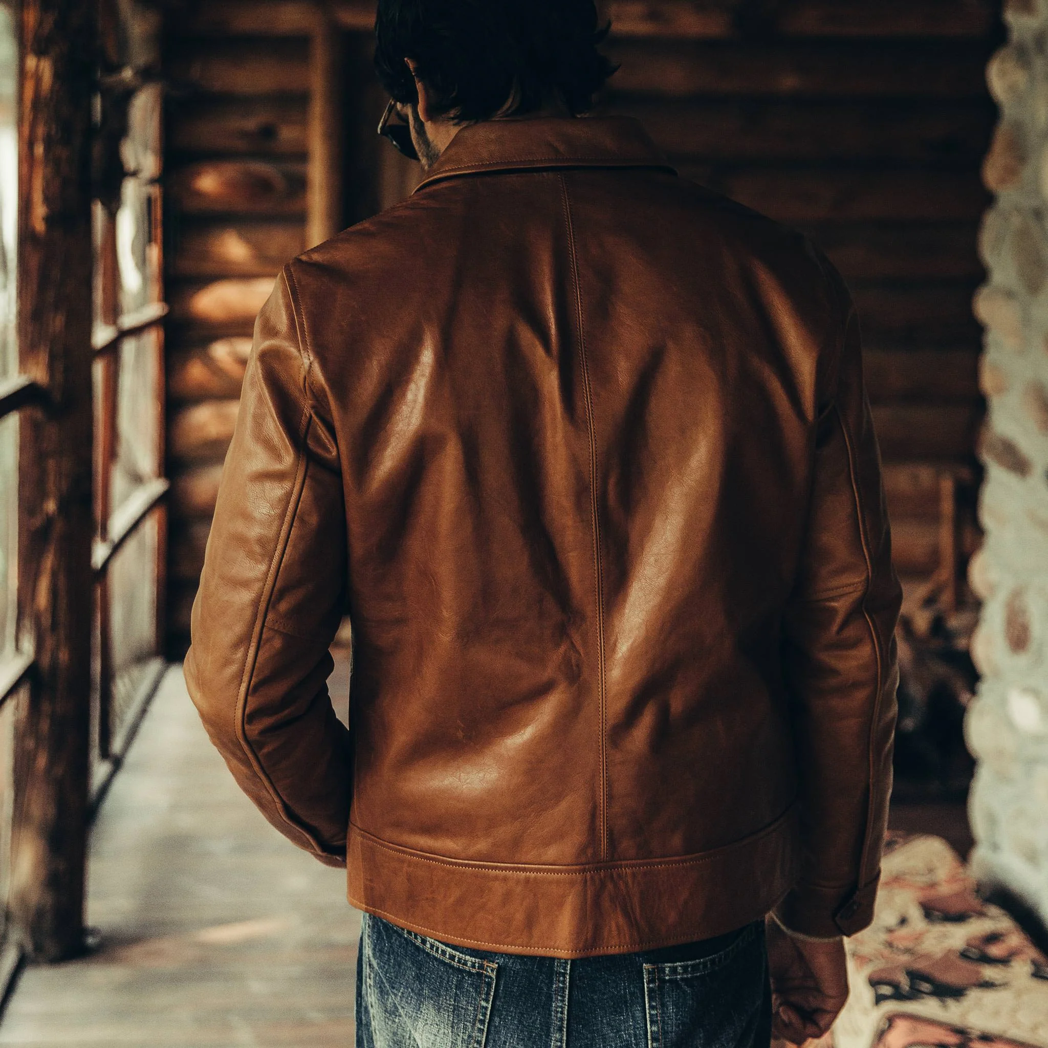 The Cuyama Jacket in Cognac - Image 6