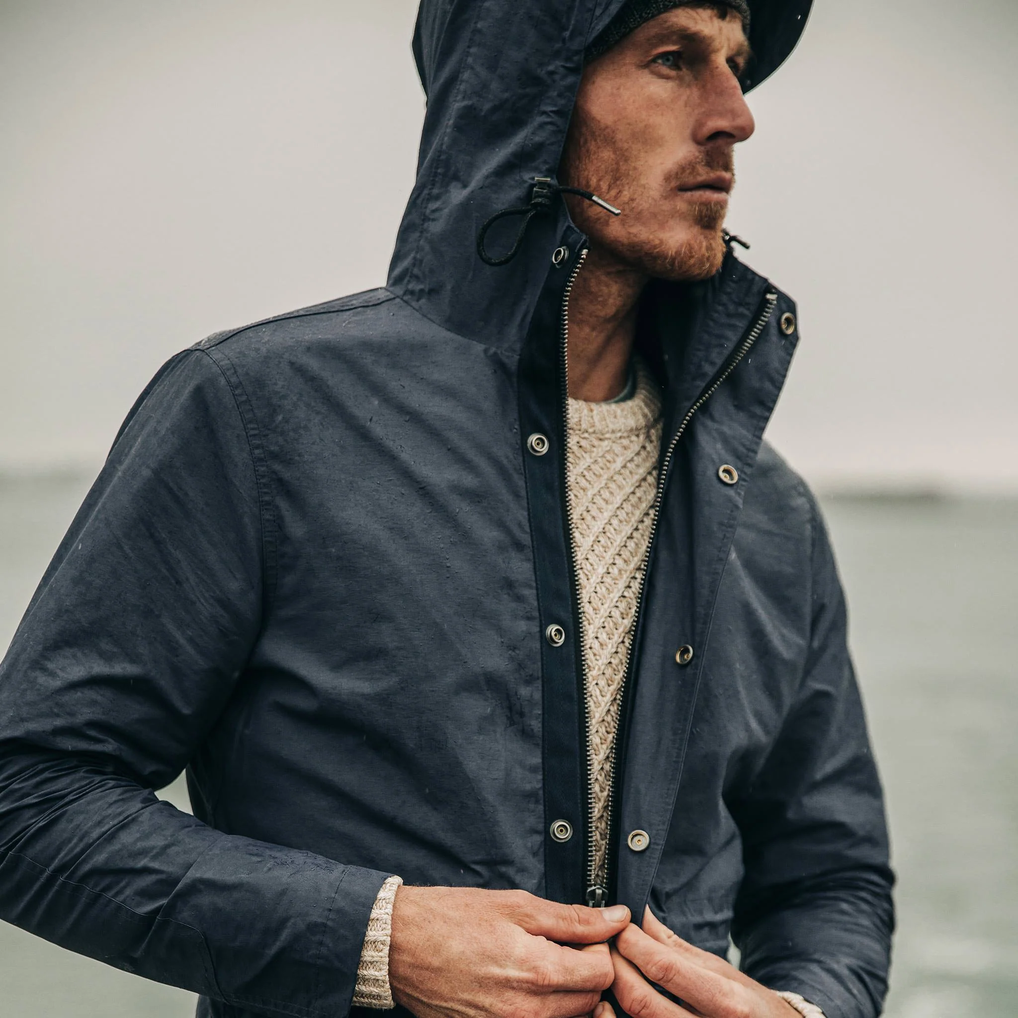 The Dalton Jacket in Navy - Image 4
