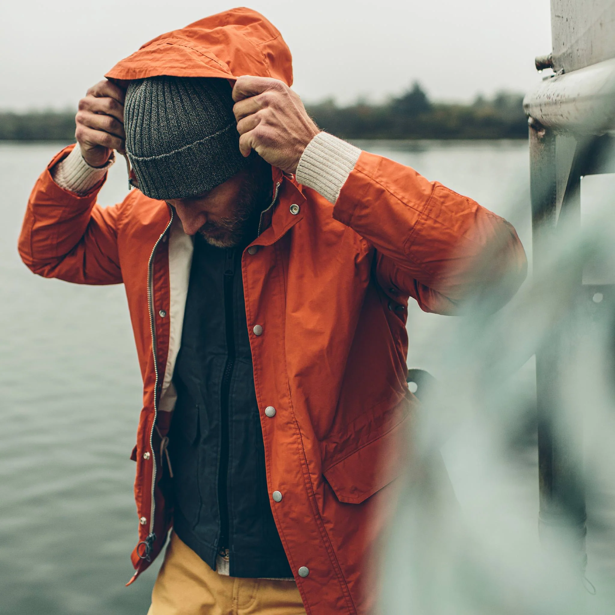 The Dalton Jacket in Rust - Image 5