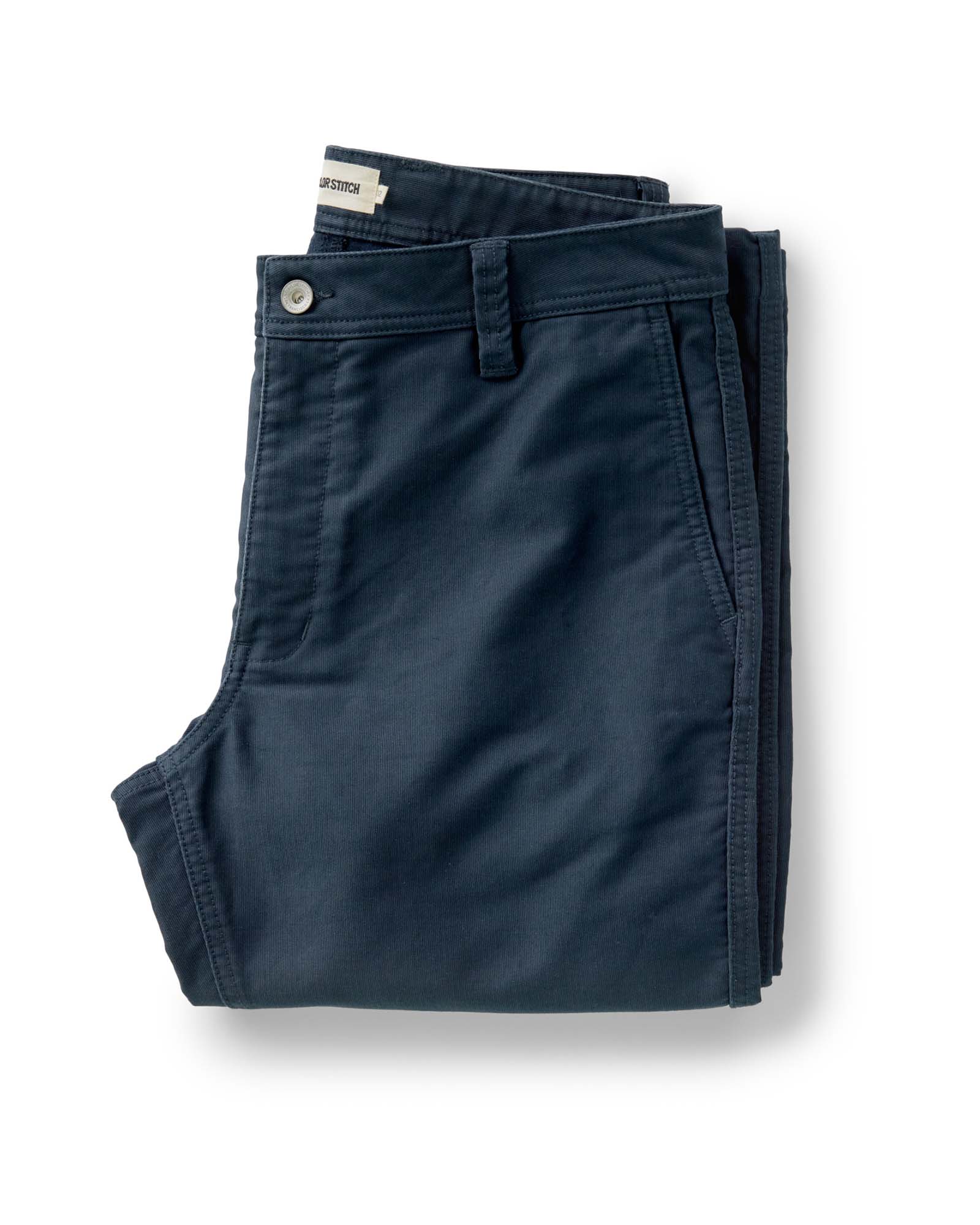 The Deck Pant in Dark Navy Bedford Cord