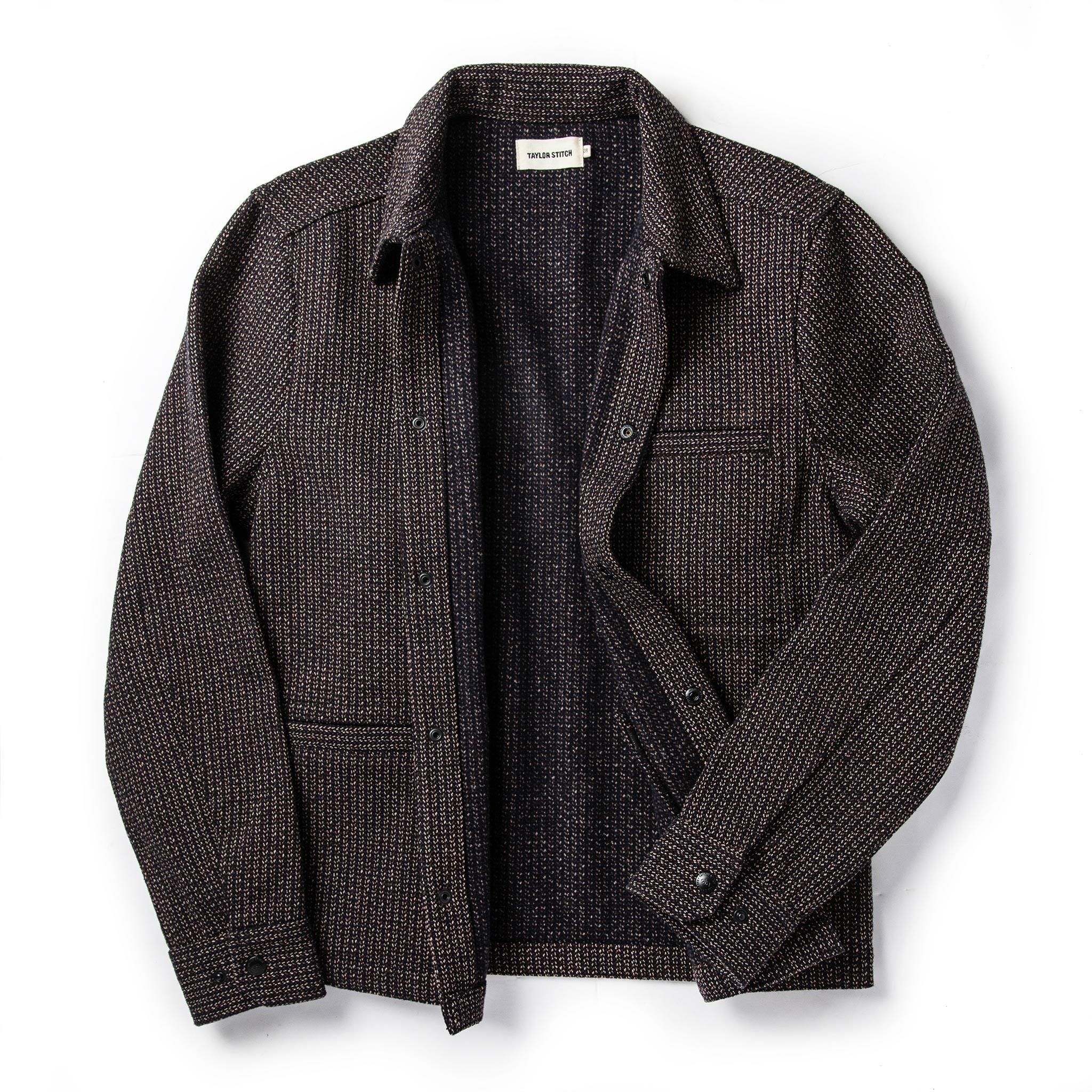 The Decker Jacket in Wool Beach Cloth - Image 10