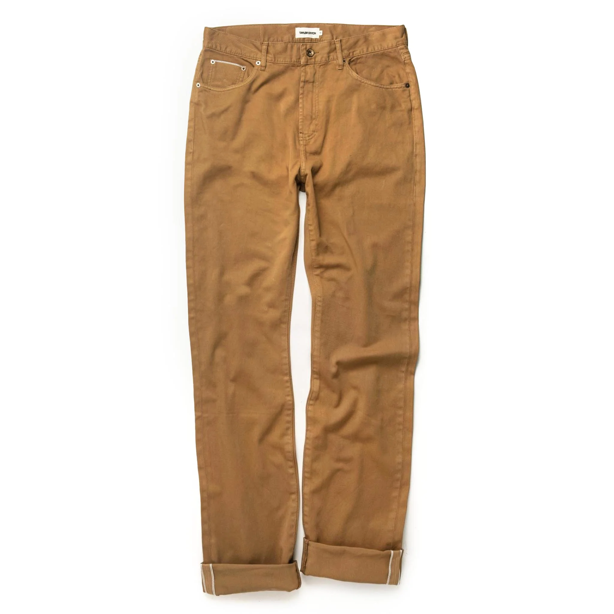 The Democratic All Day Pant in British Khaki Selvage - Image 9