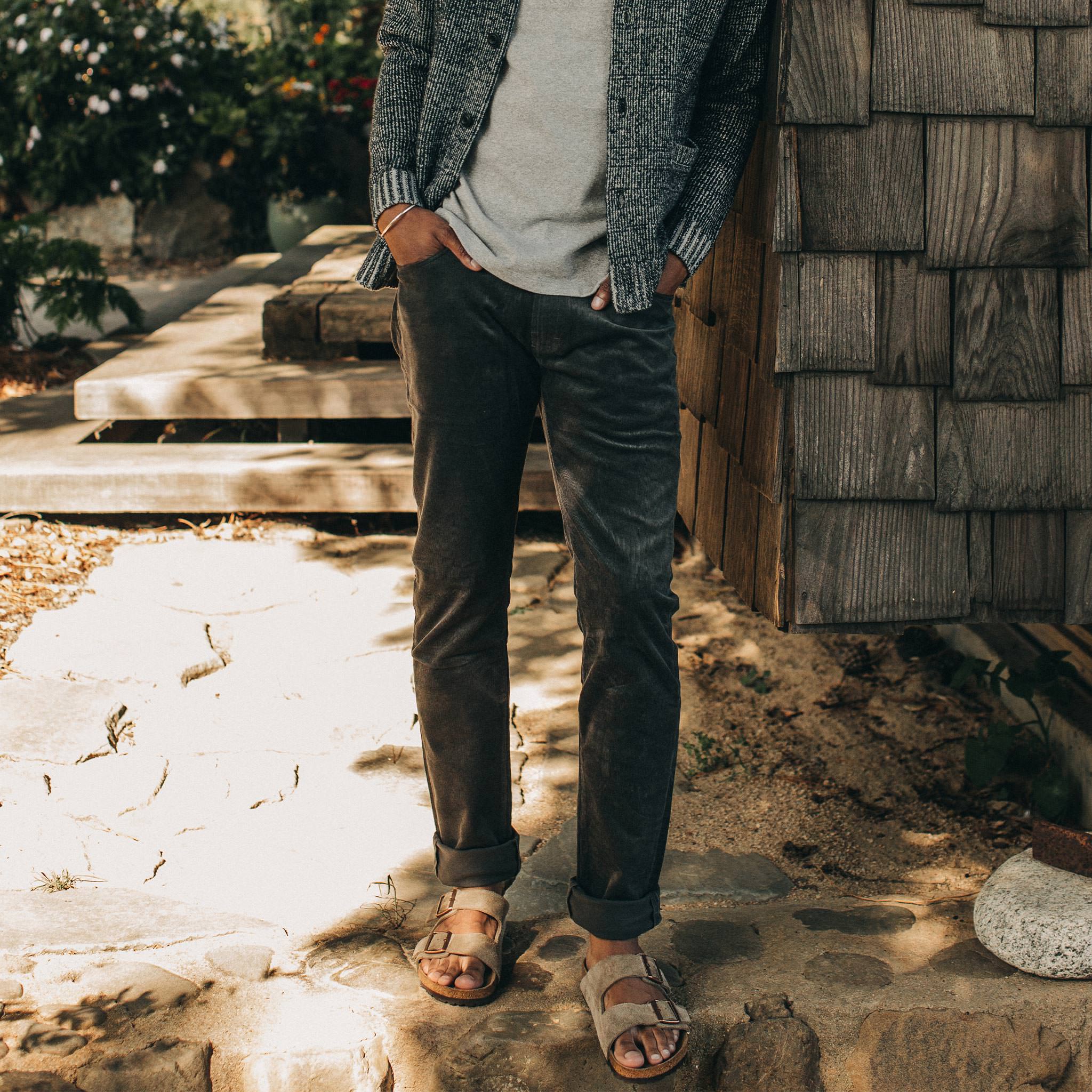 The Democratic All Day Pant in Coal Cord - Image 2
