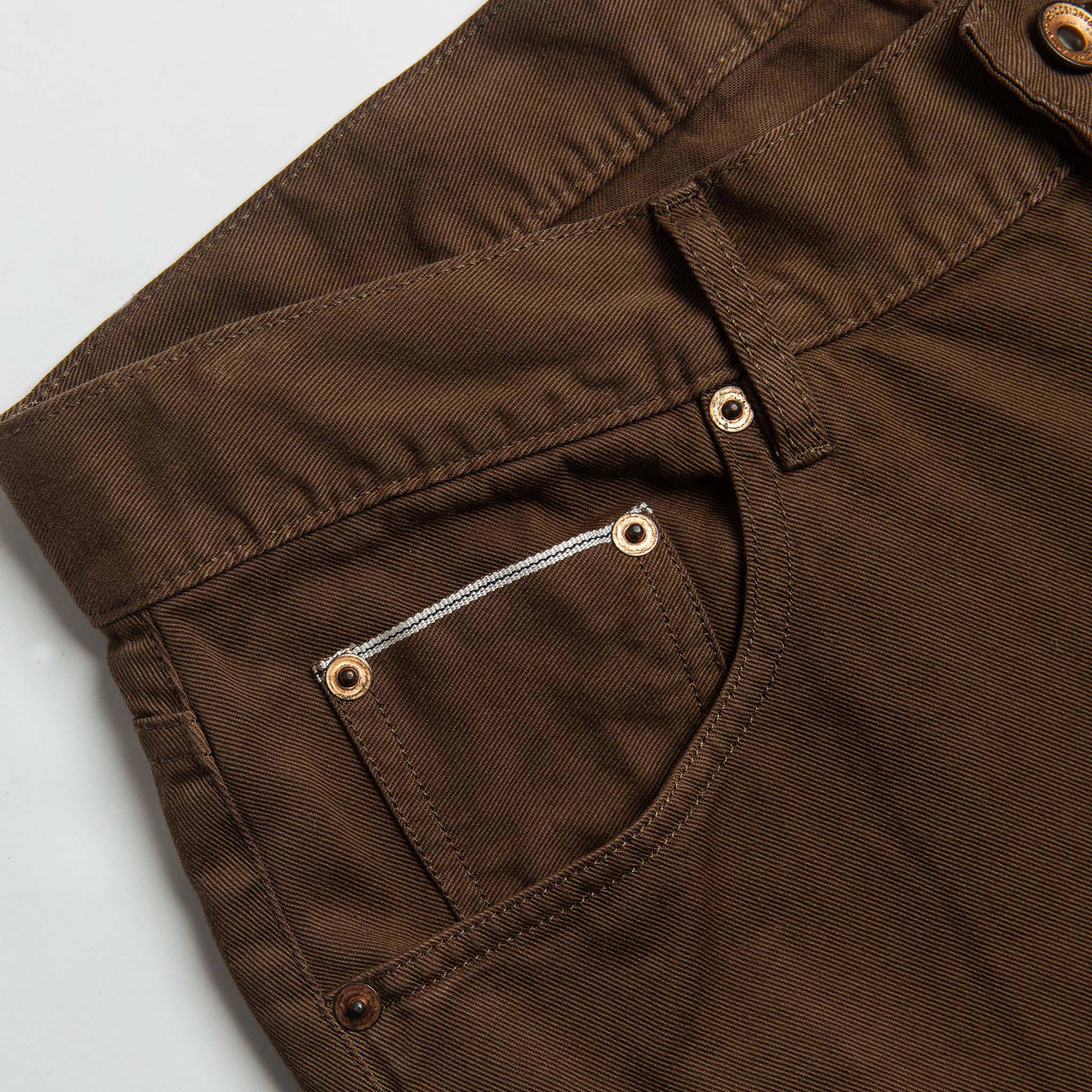 The Democratic All Day Pant in Espresso Selvage - Image 7