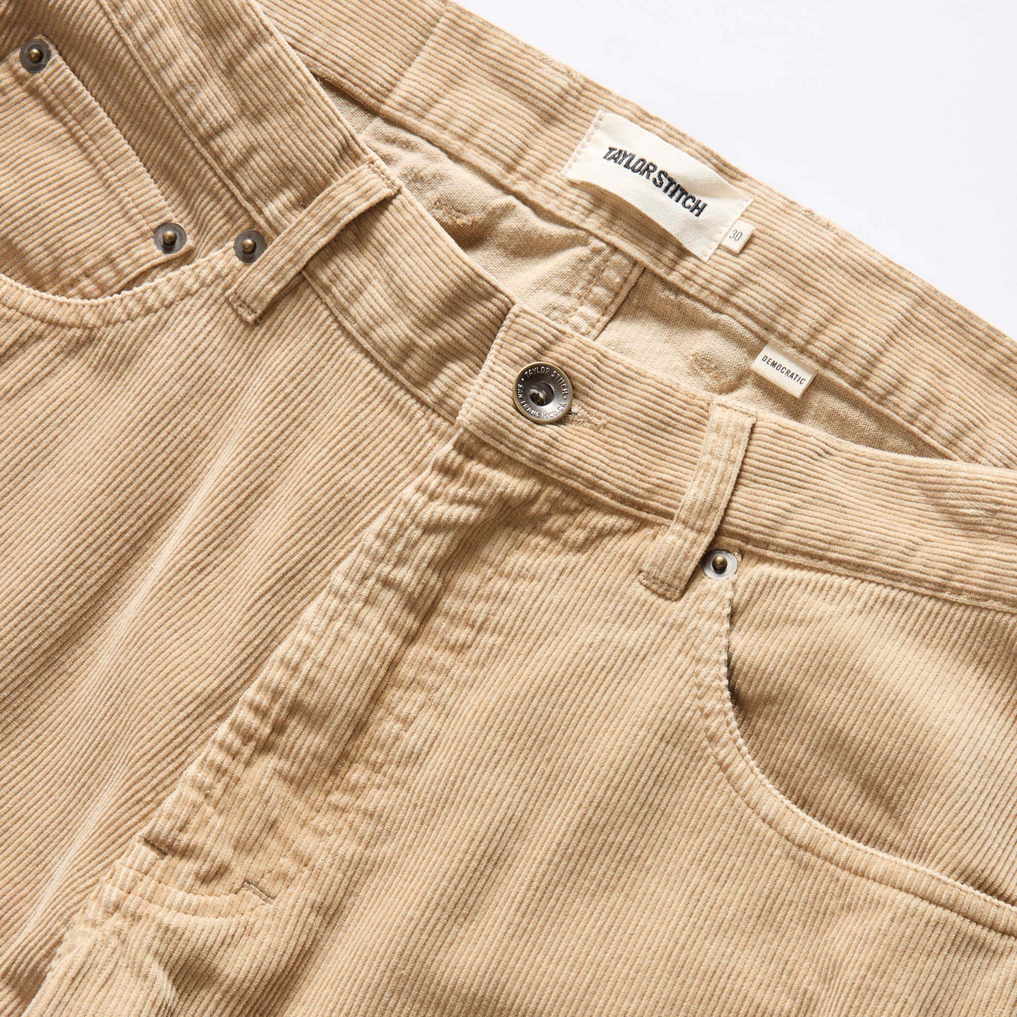 The Democratic All Day Pant in Light Khaki Cord - Image 8