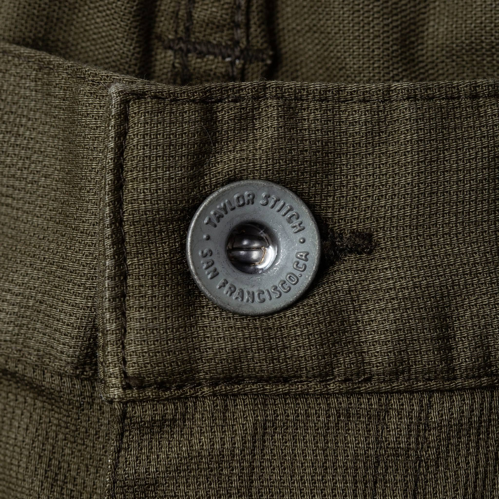 The Democratic All Day Pant in Olive Bedford Cord - Image 7