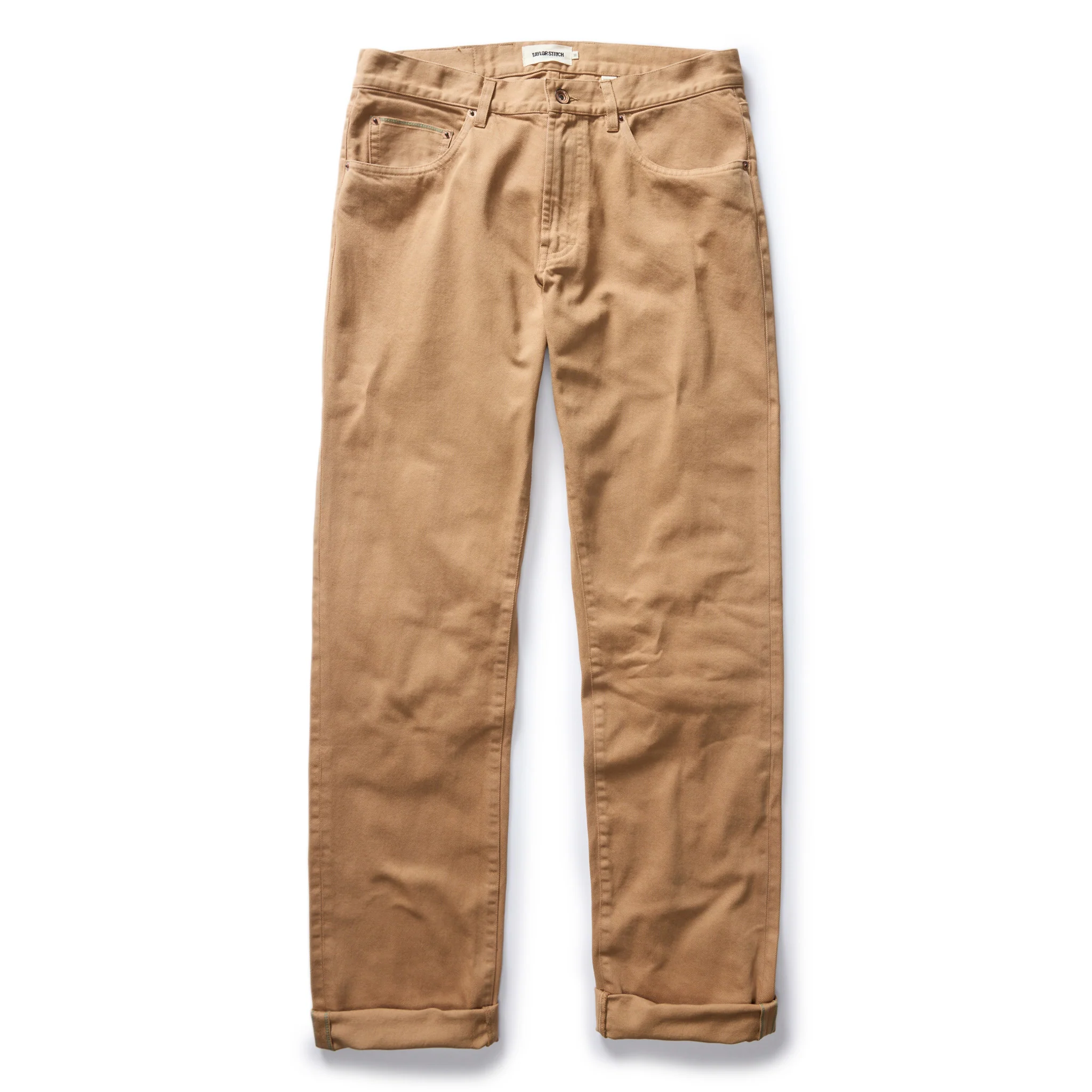 The Democratic All Day Pant in Tobacco Selvage Denim - Image 5