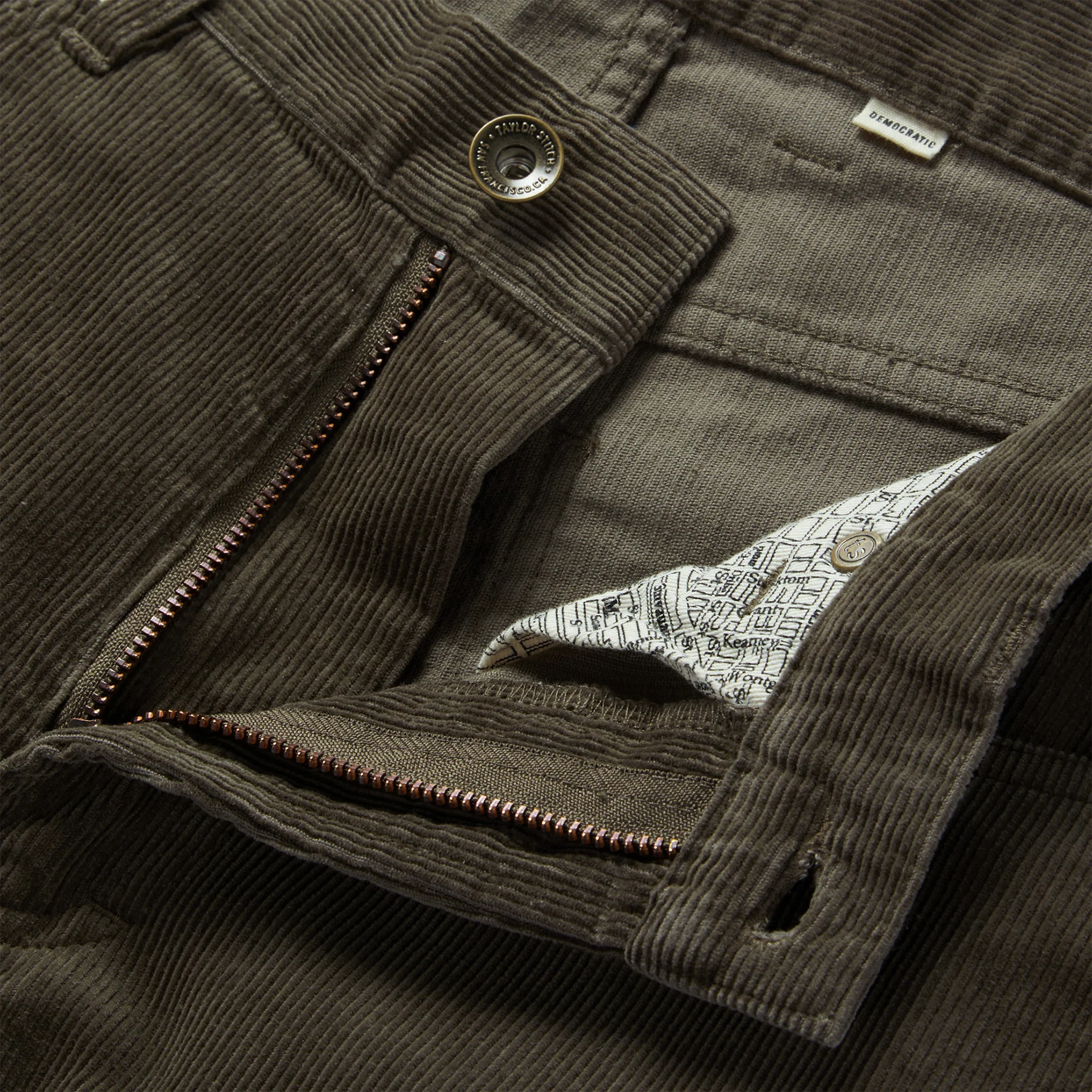The Democratic All Day Pant in Walnut Cord - Image 5