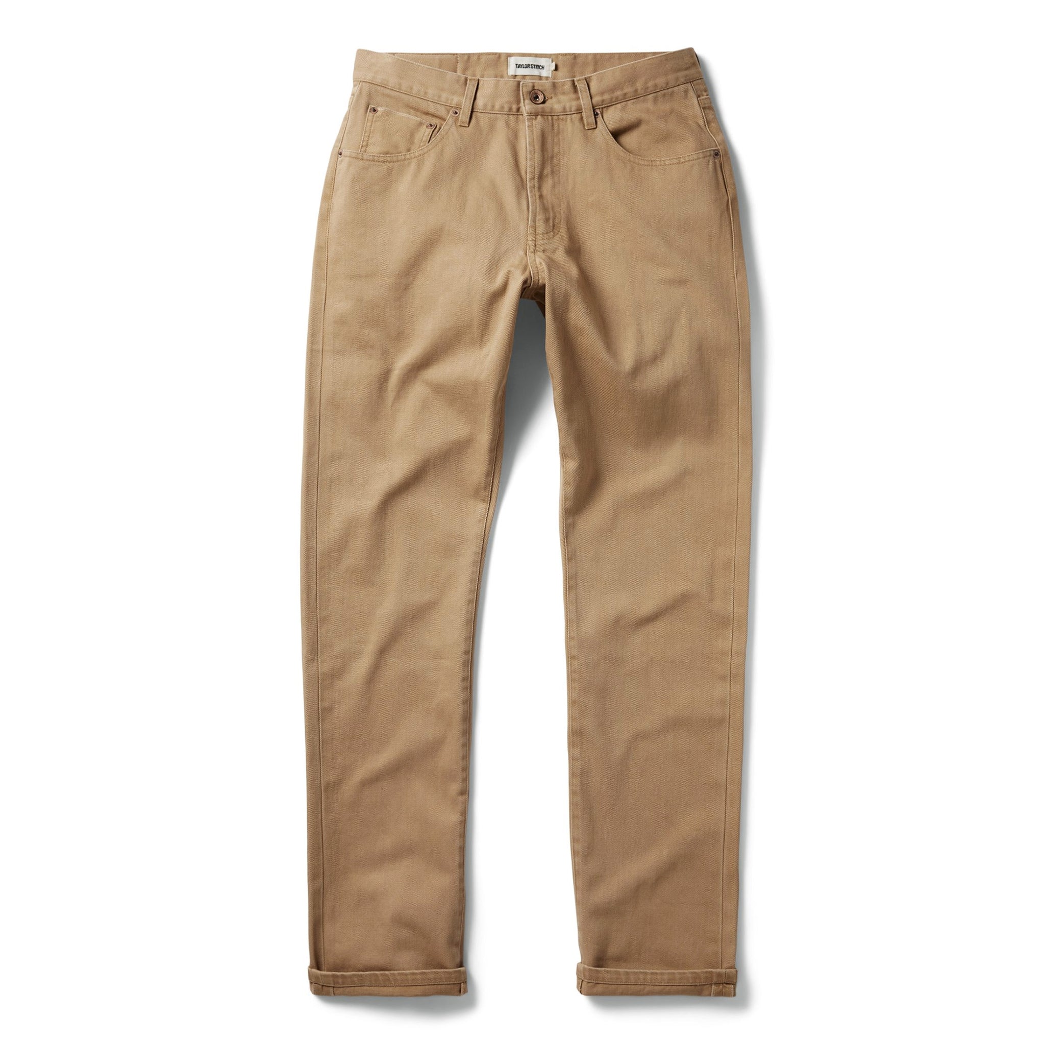The Democratic All Day Pant in Washed Tobacco Selvage - Image 7