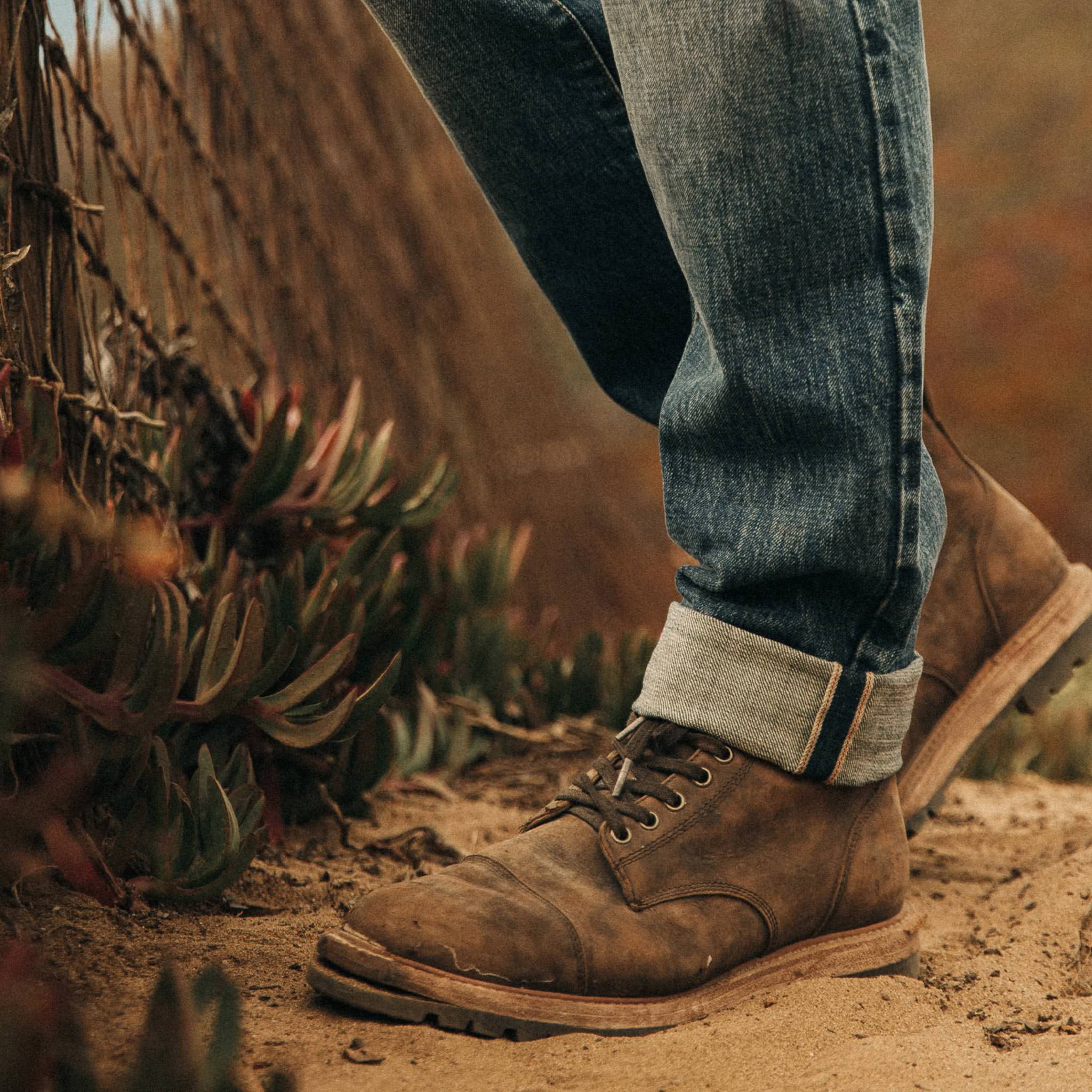 The Democratic Jean in 18-Month Wash Organic Selvage - Image 3