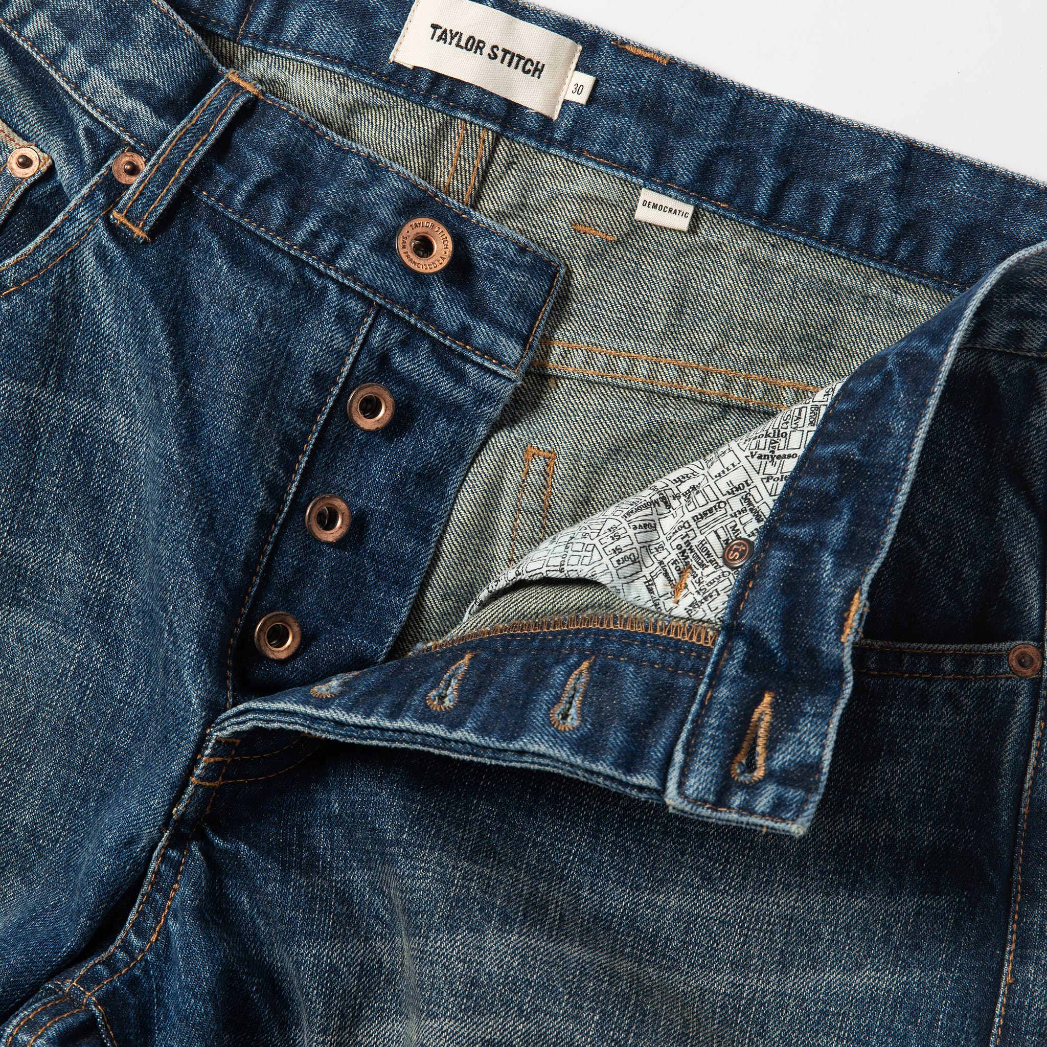 The Democratic Jean in 18-Month Wash Organic Selvage - Image 6