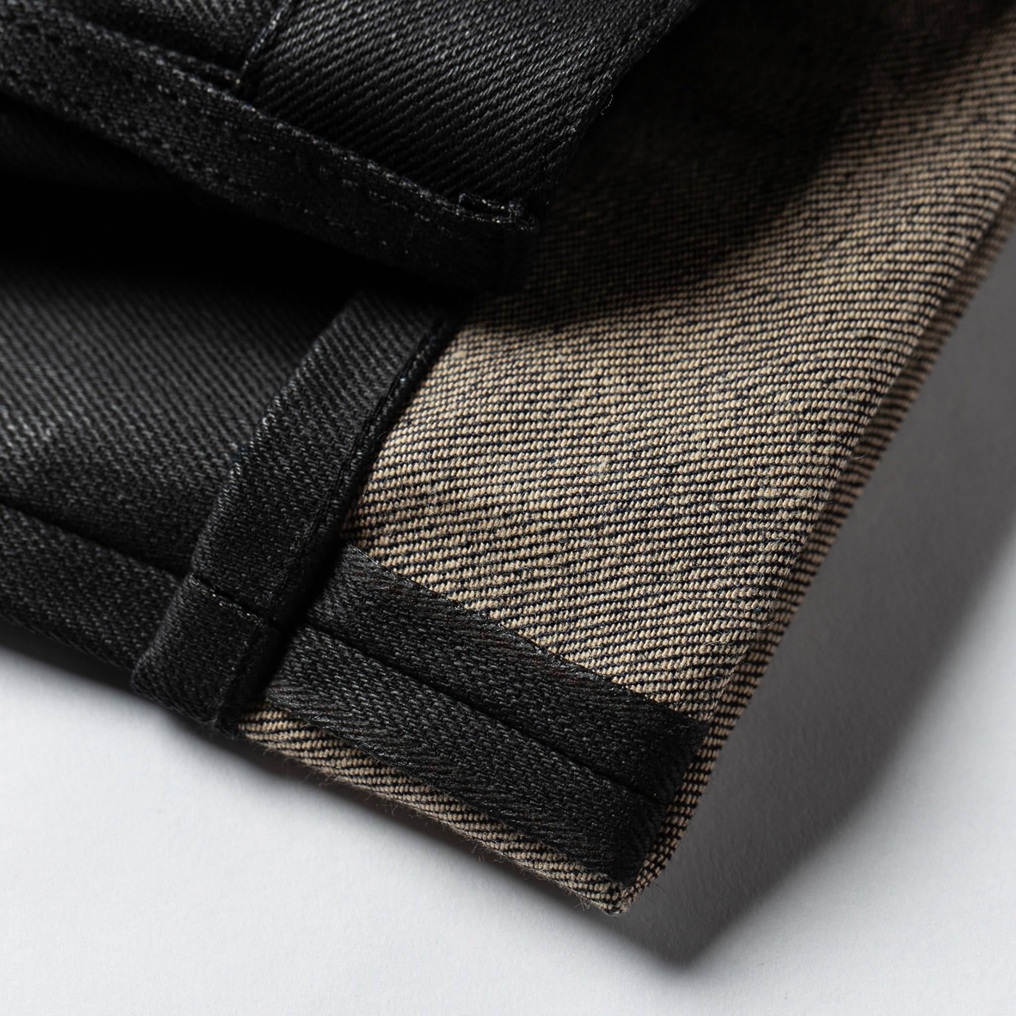 The Democratic Jean in Black Over-dye Selvage - Image 6