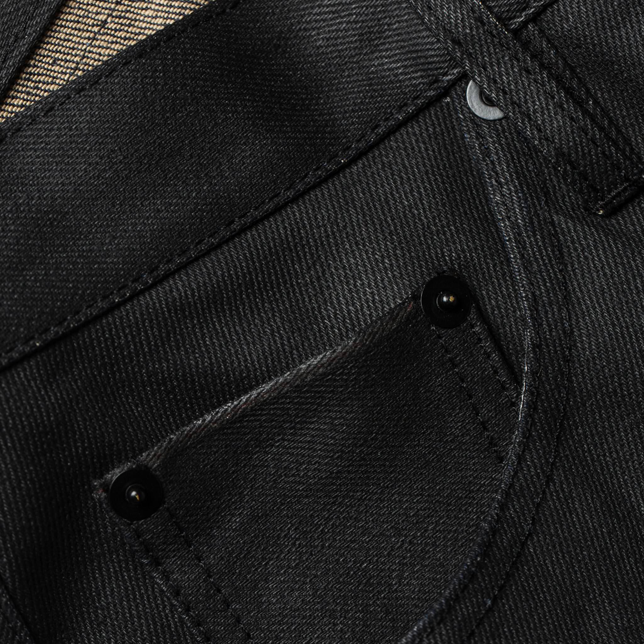 The Democratic Jean in Black Over-dye Selvage - Image 8