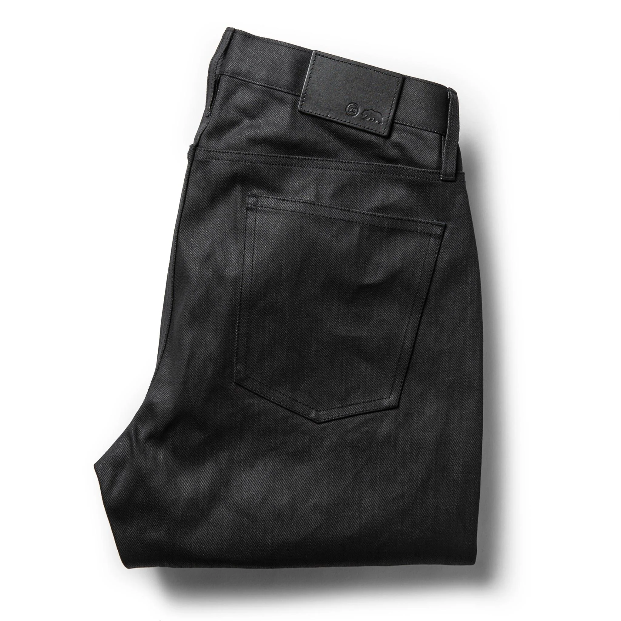 The Democratic Jean in Black Over-dye Selvage - Image 9