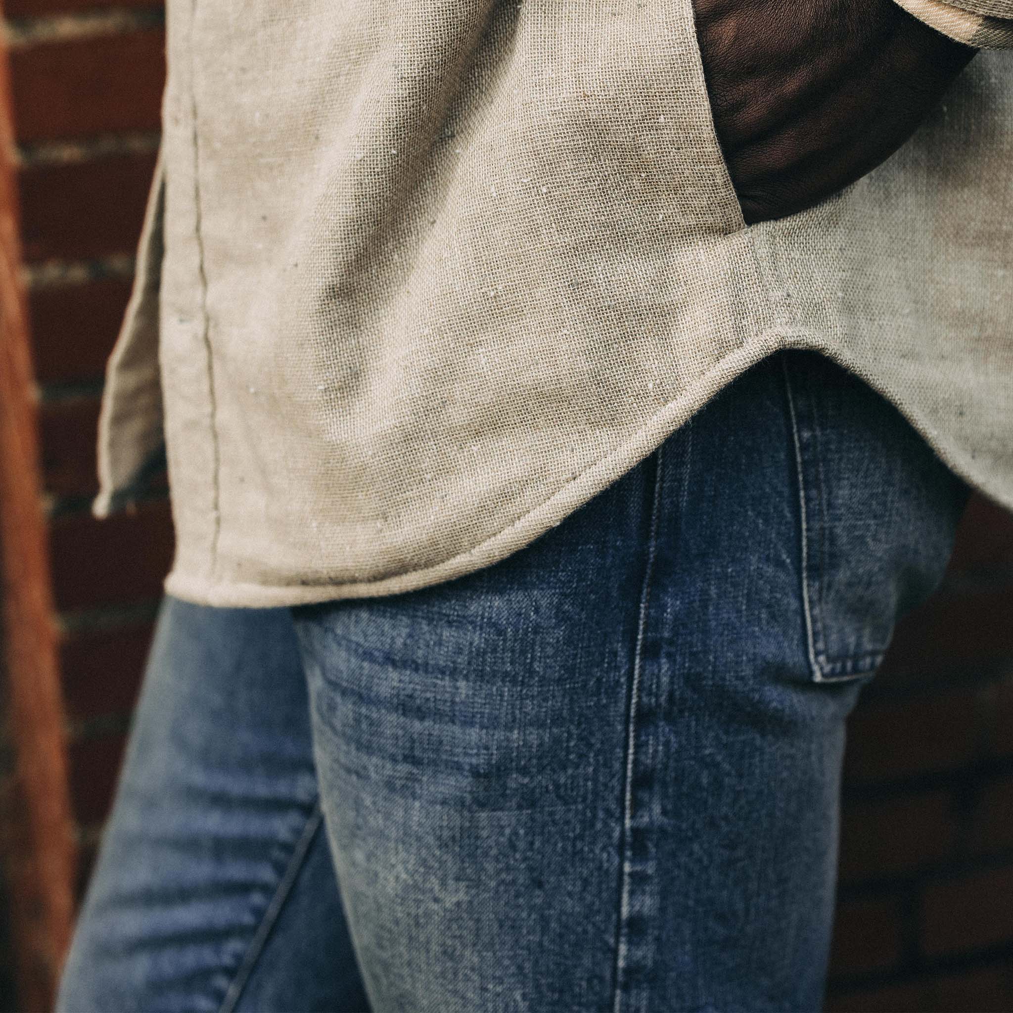 The Democratic Jean in Fletcher Wash Organic Selvage - Image 3