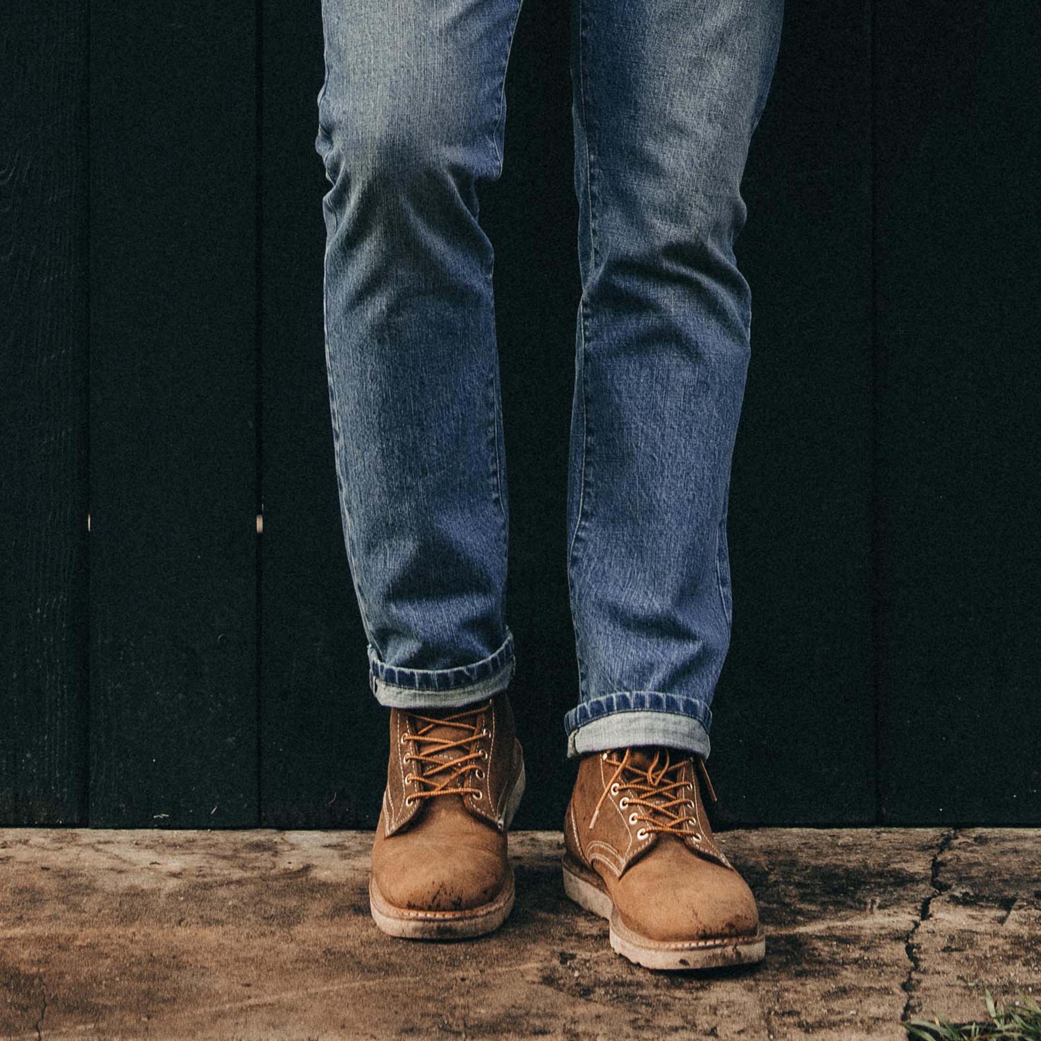 The Democratic Jean in Fletcher Wash Organic Selvage - Image 4