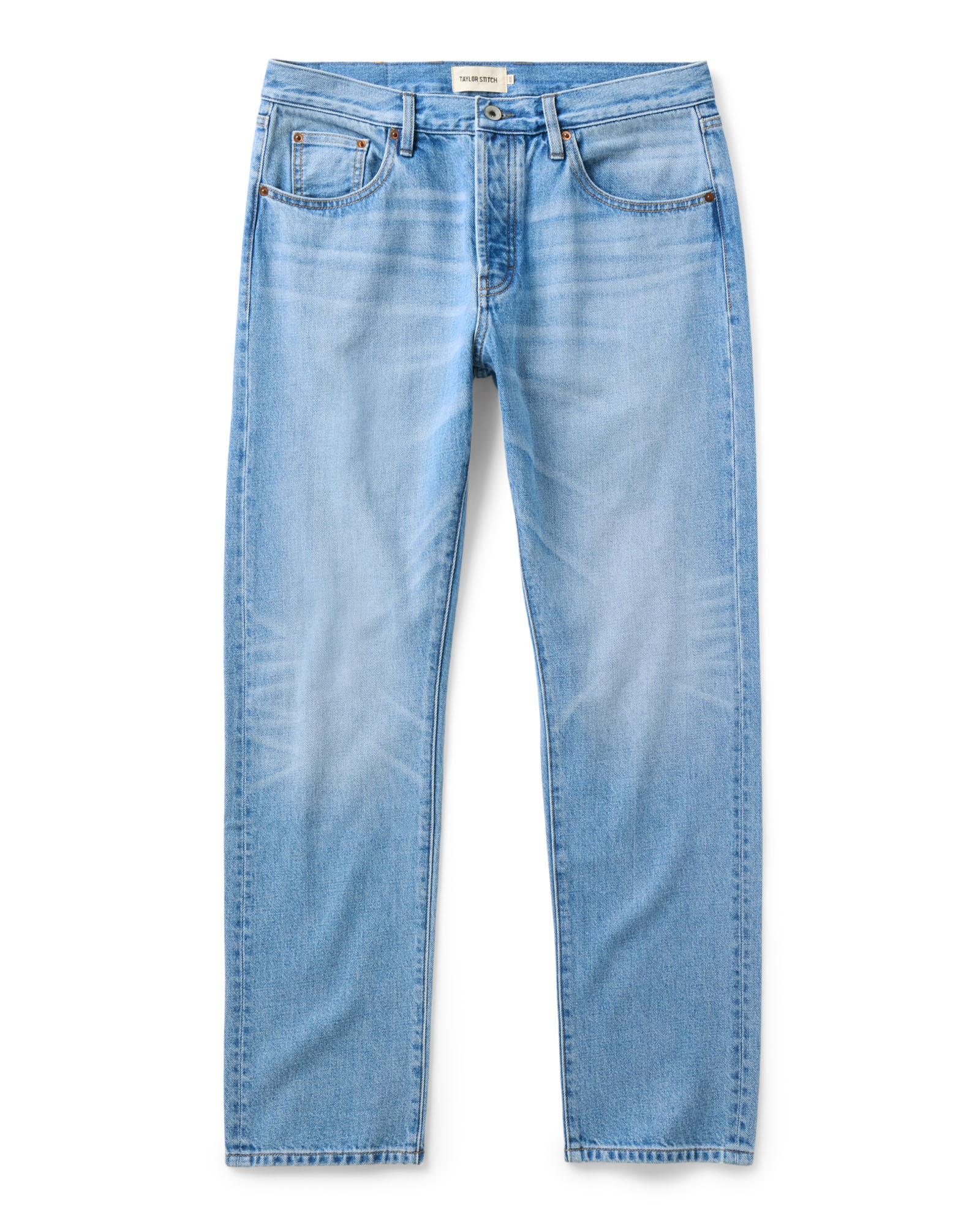 The Democratic Jean in Light Wash Hemp Denim - Image 6