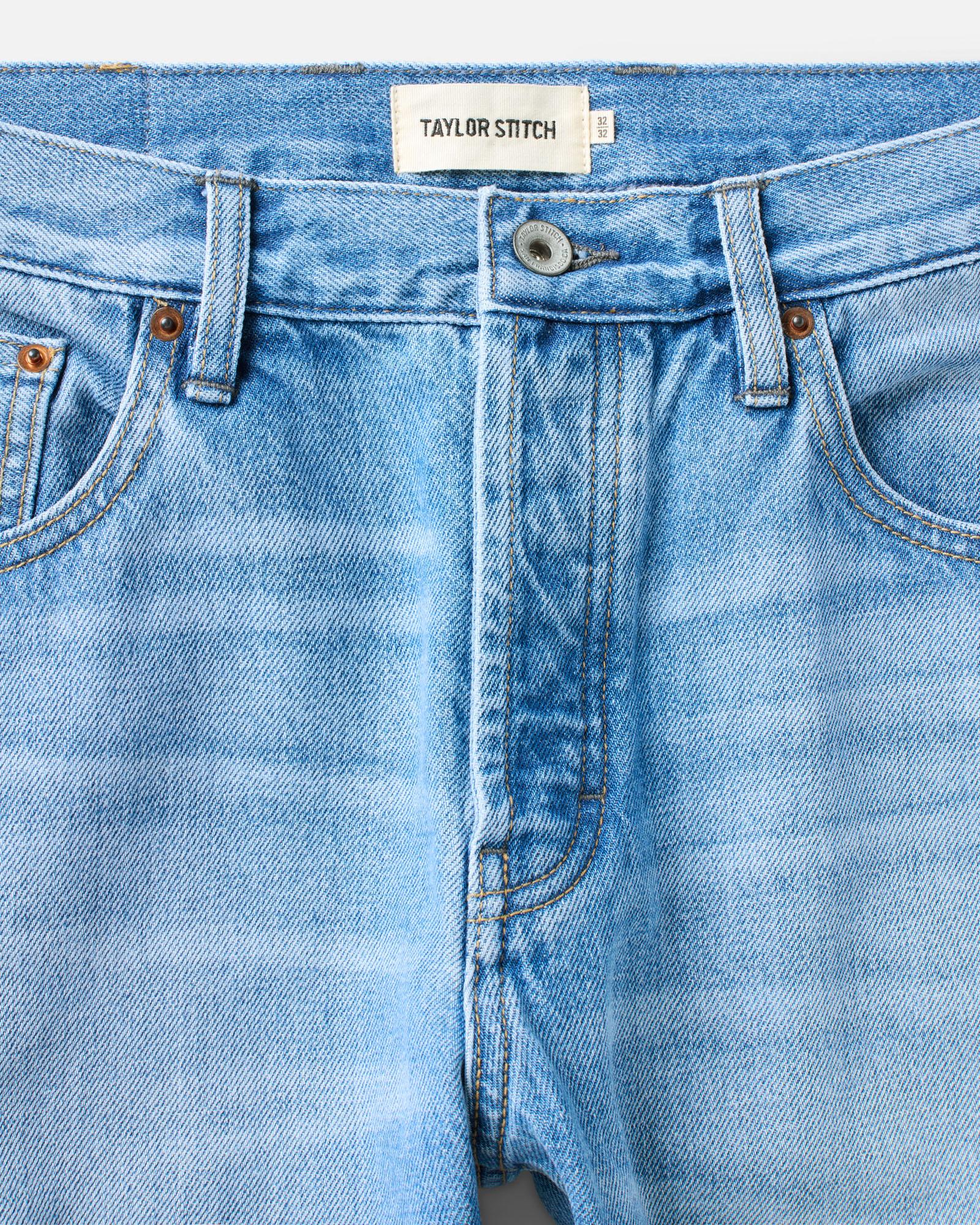 The Democratic Jean in Light Wash Hemp Denim - Image 7