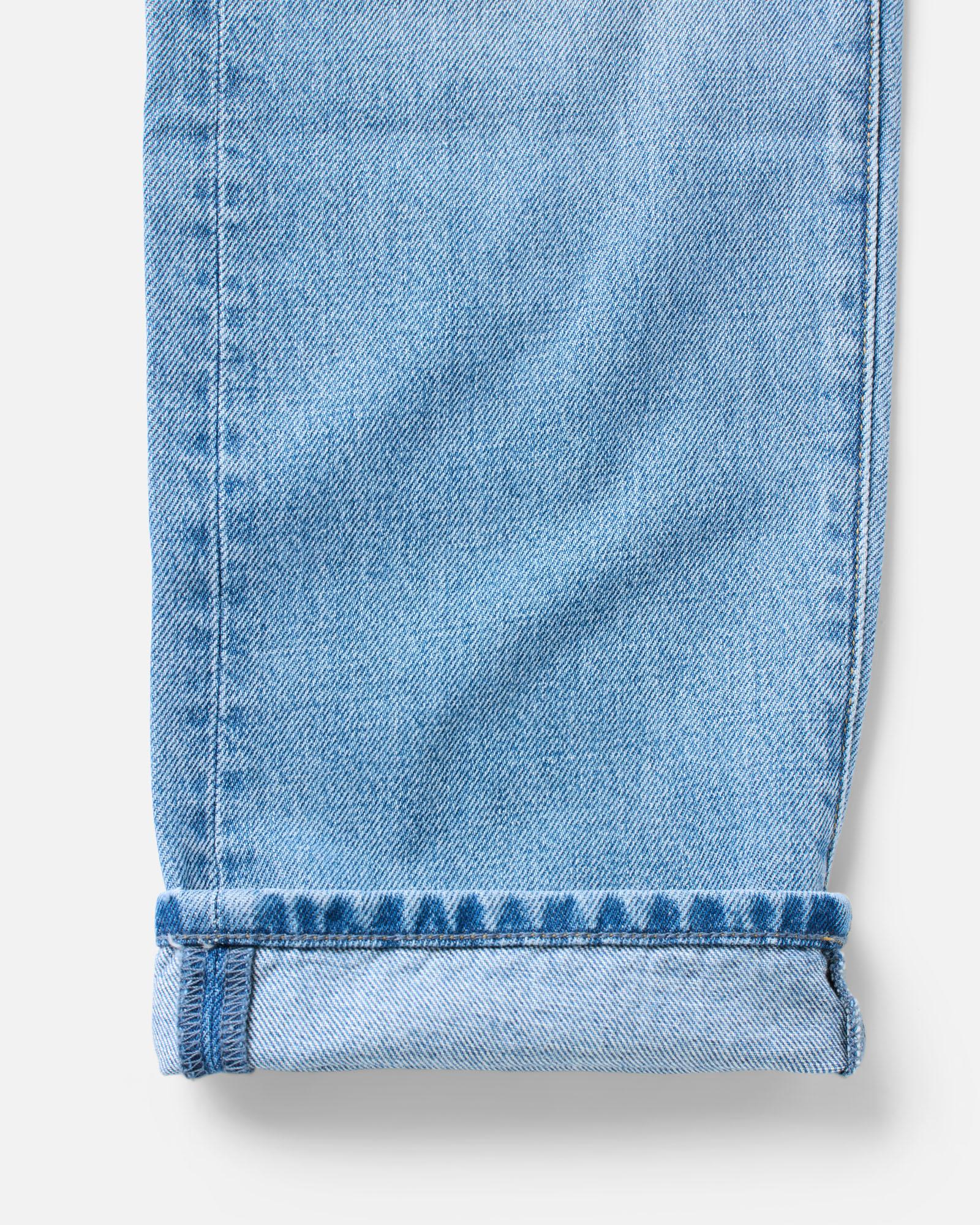 The Democratic Jean in Light Wash Hemp Denim - Image 9