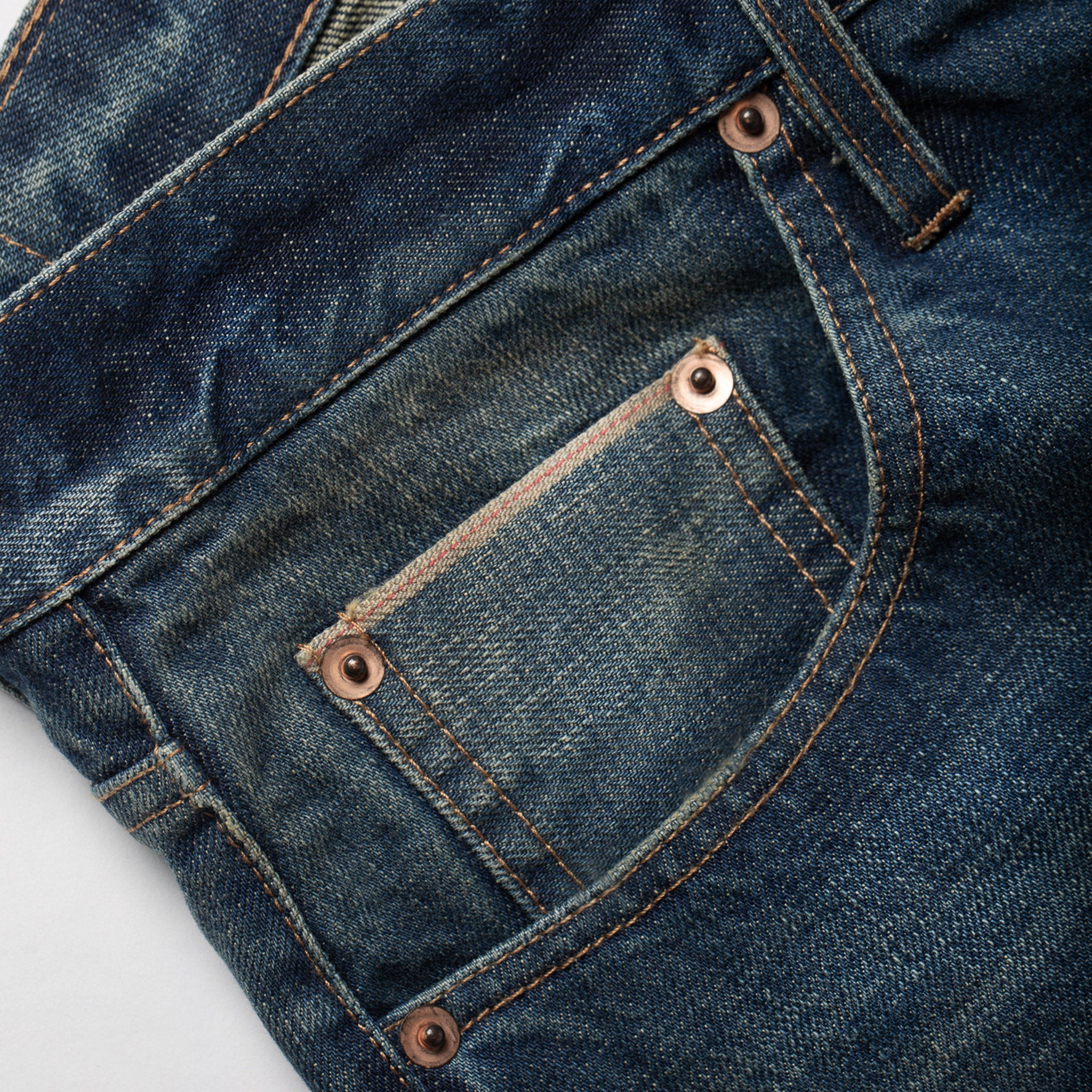 The Democratic Jean in Organic Selvage 12-month Wash - Image 7
