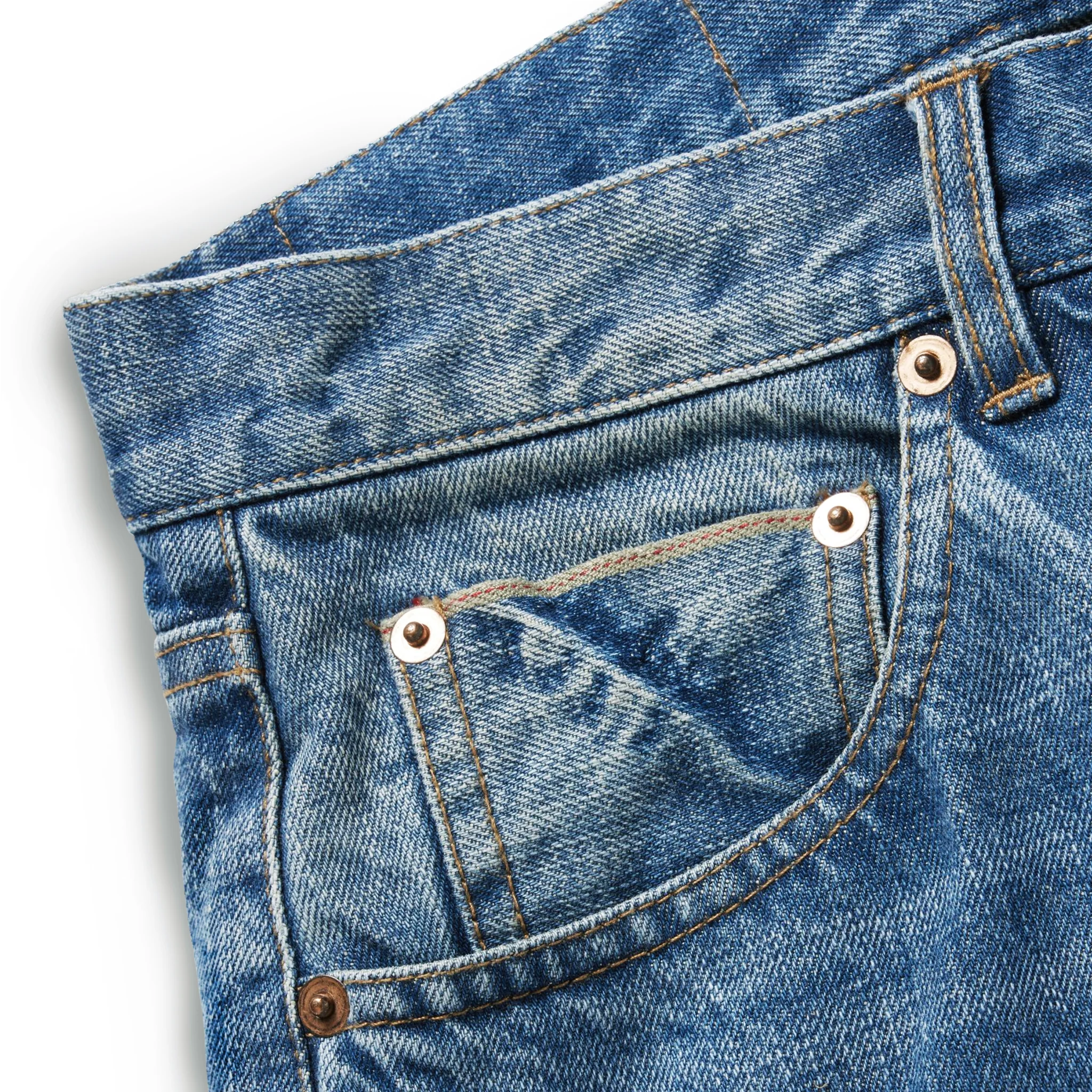The Democratic Jean in Patch Wash Selvage - Image 7