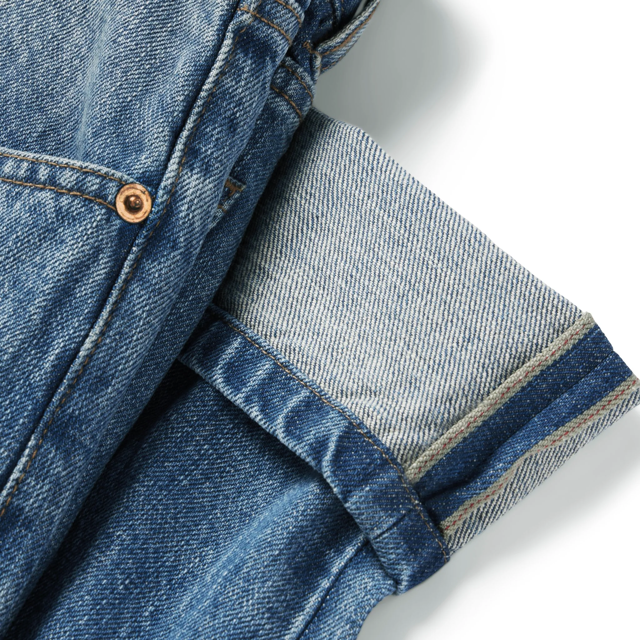The Democratic Jean in Patch Wash Selvage - Image 9