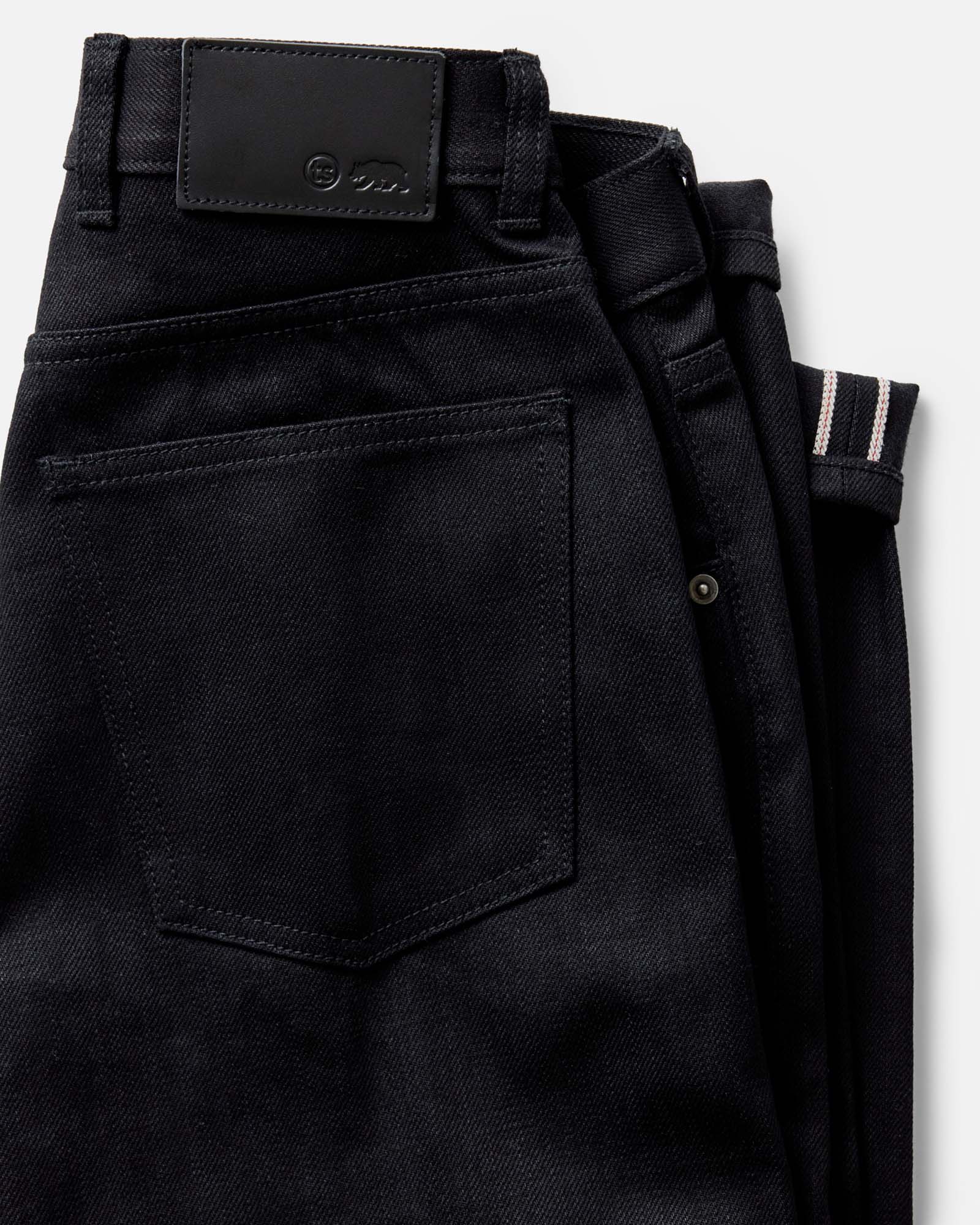 The Democratic Jean in Rigid Black Organic Selvedge - Image 8