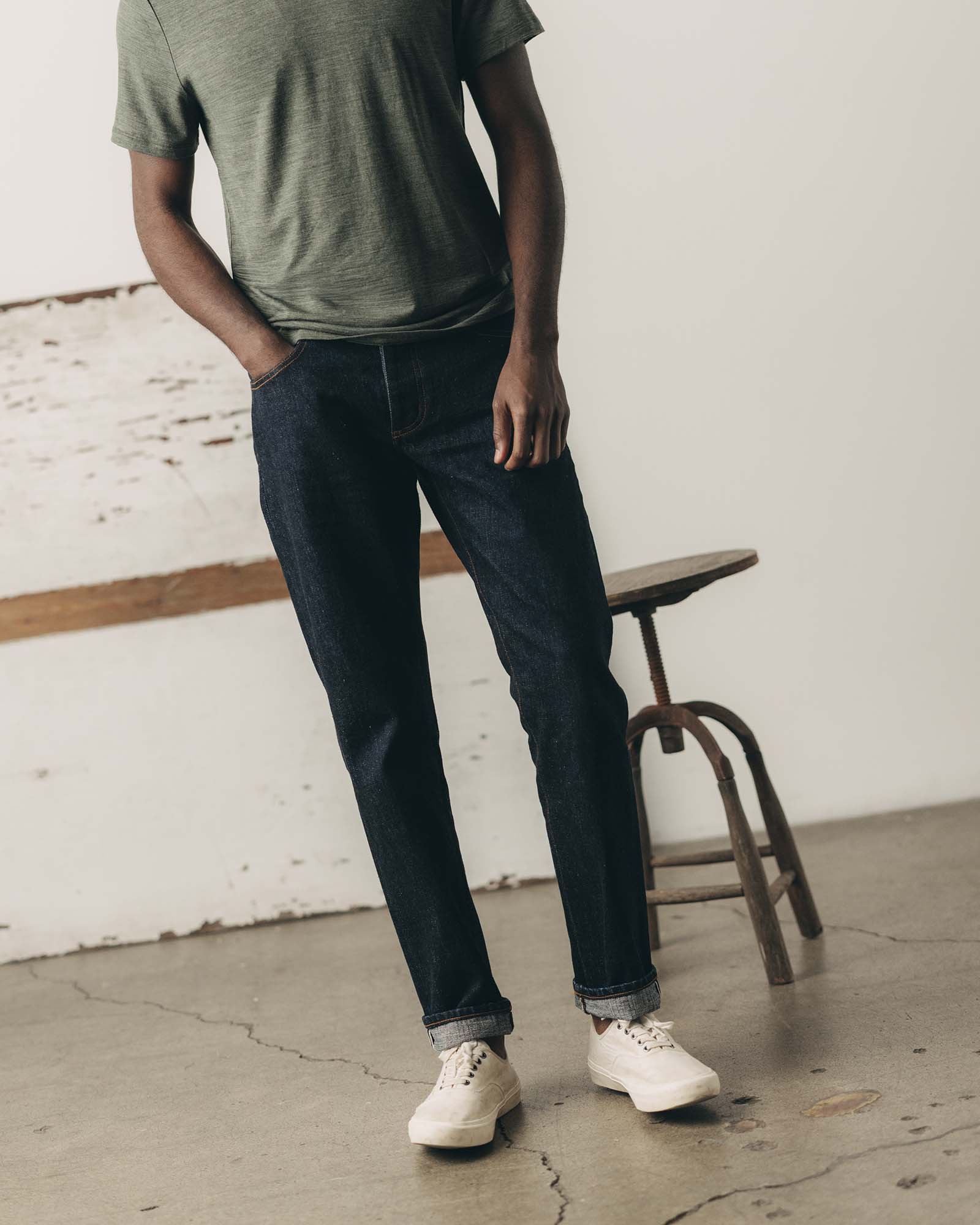 The Democratic Jean in Rinsed Yoshiwa Selvedge - Image 2