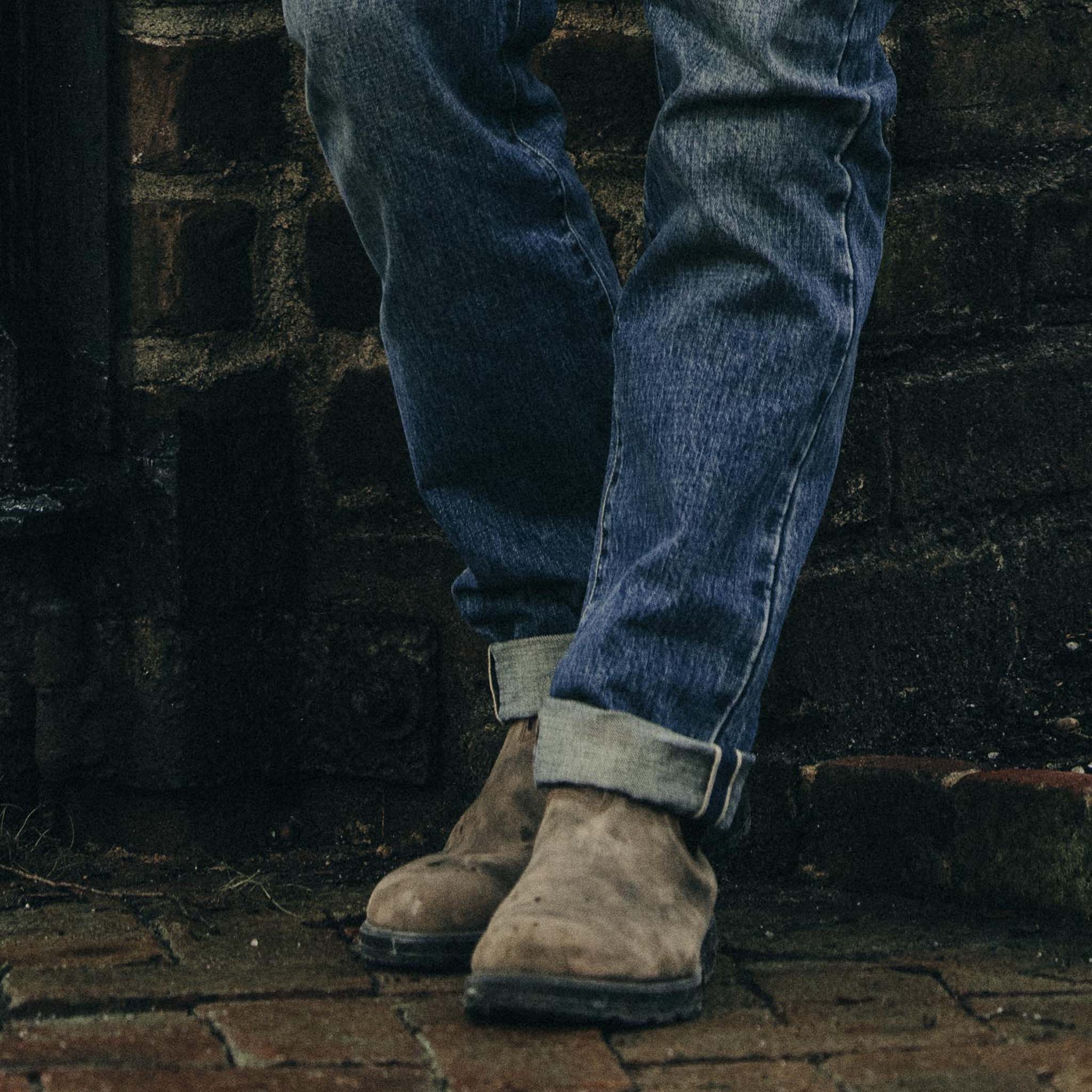 The Democratic Jean in Sawyer Wash Organic Selvage - Image 4