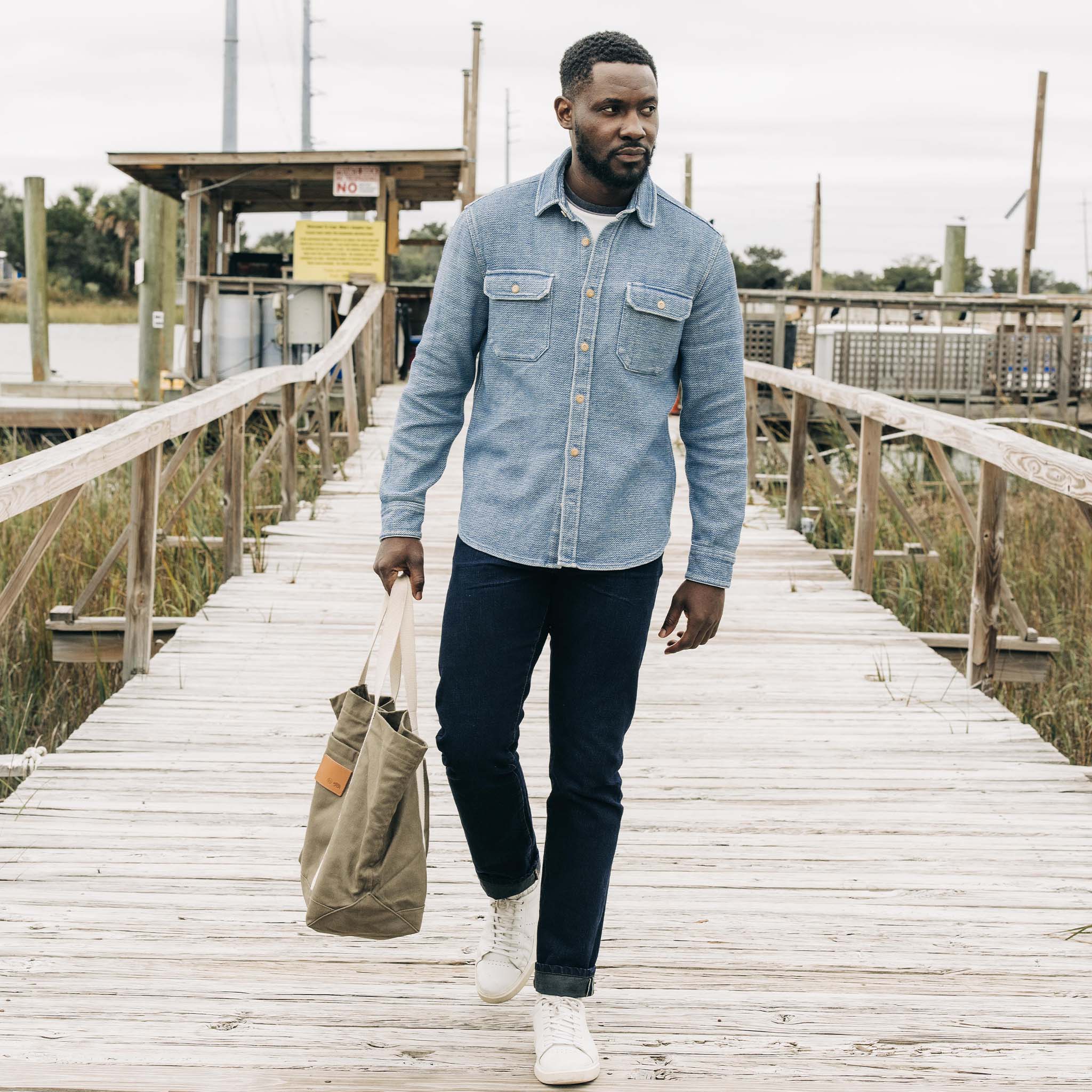 The Democratic Jean in Wallace Wash Organic Selvage - Image 2