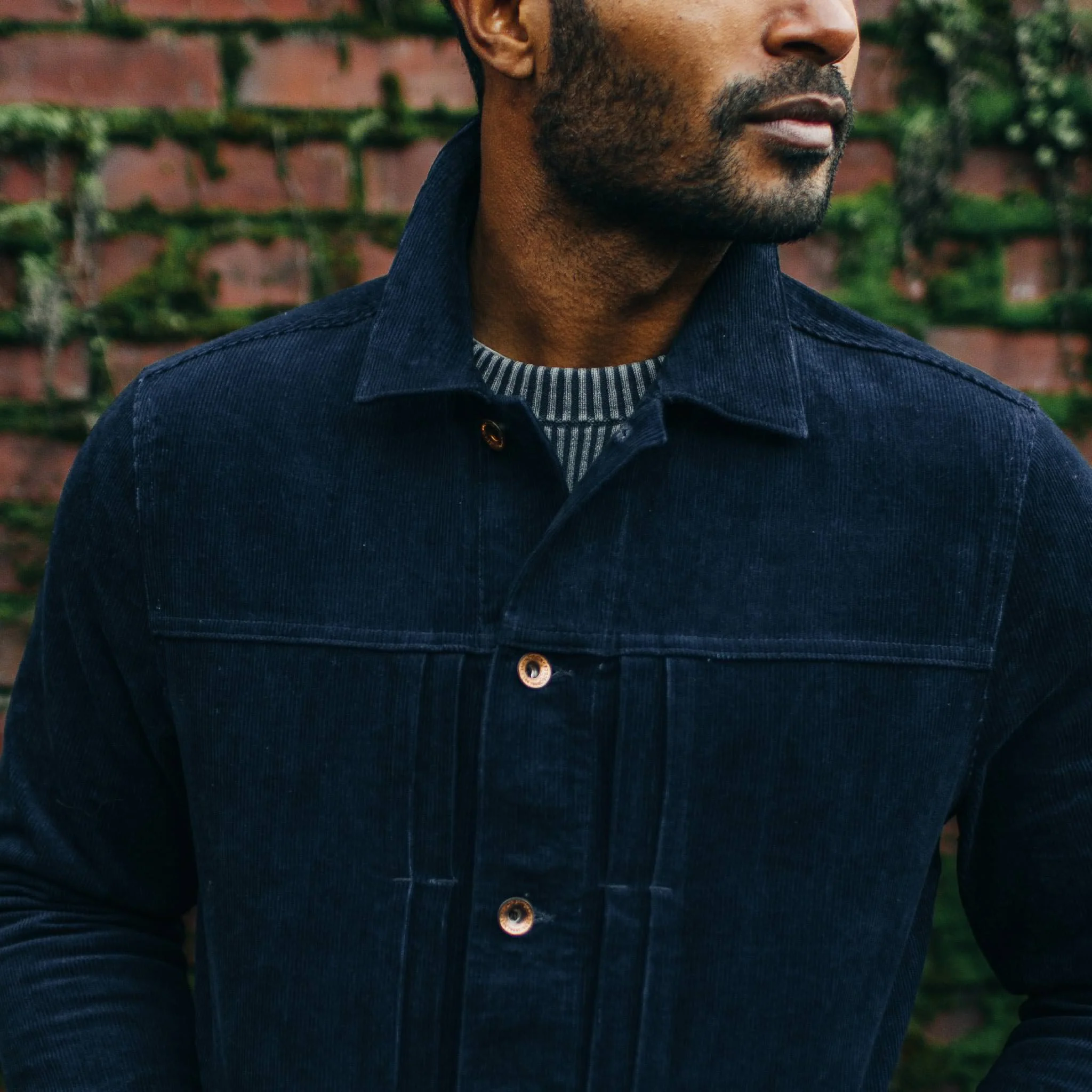The Dispatch Jacket in Indigo Cord - Image 4