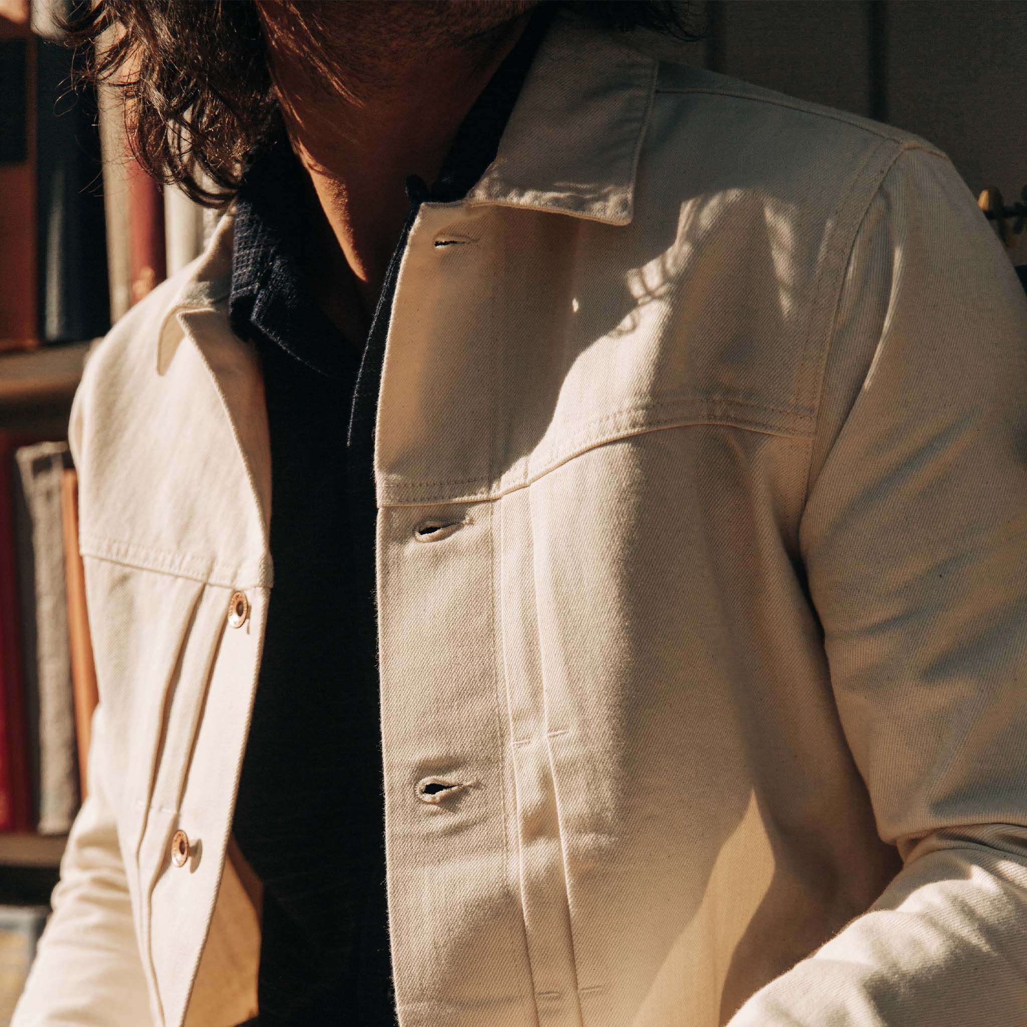 The Dispatch Jacket in Natural - Image 3