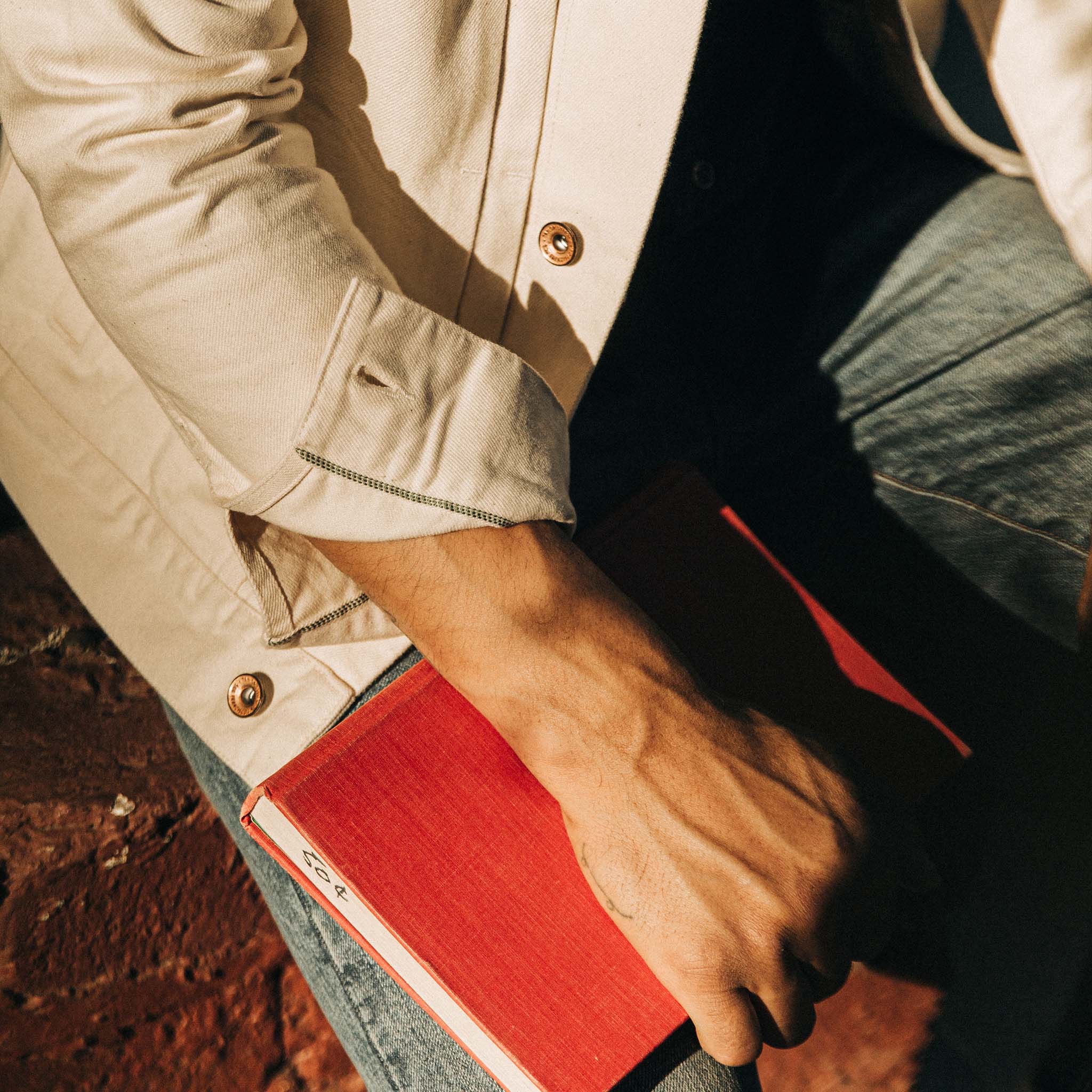 The Dispatch Jacket in Natural - Image 4